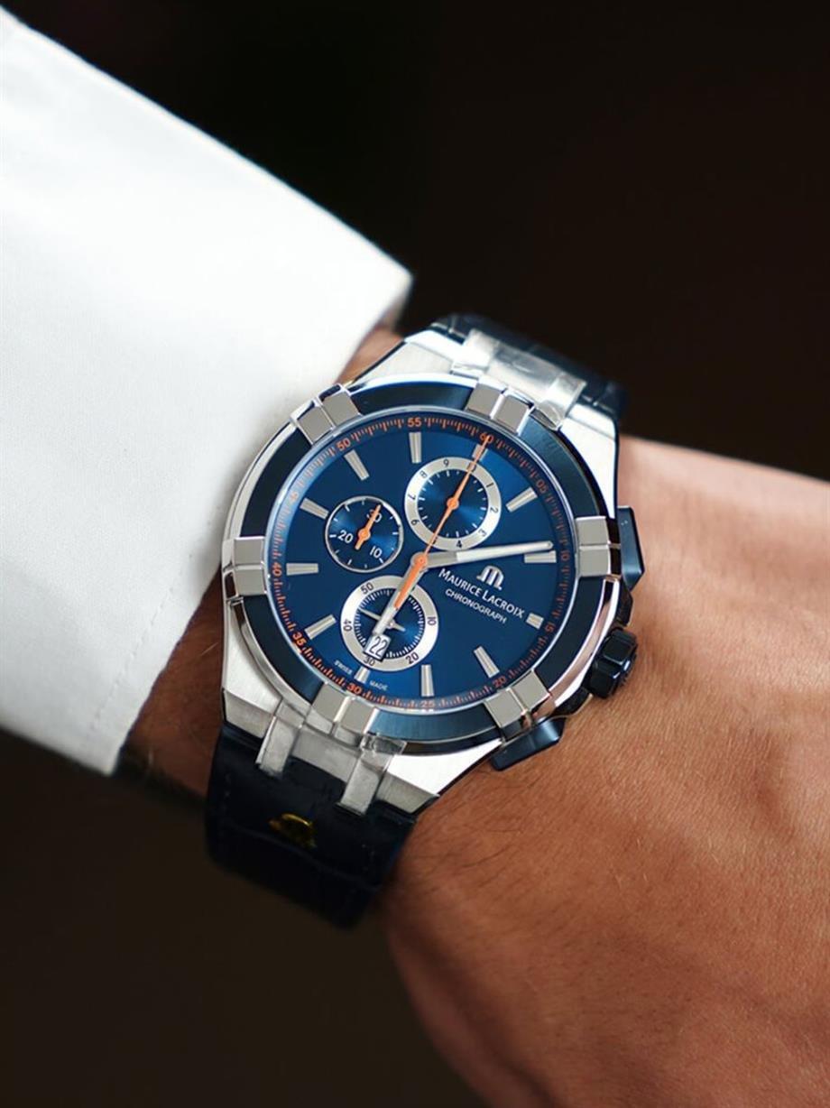 Maurice Lacroix ML-AI1018SS001432-4 Erkek Kol Saati