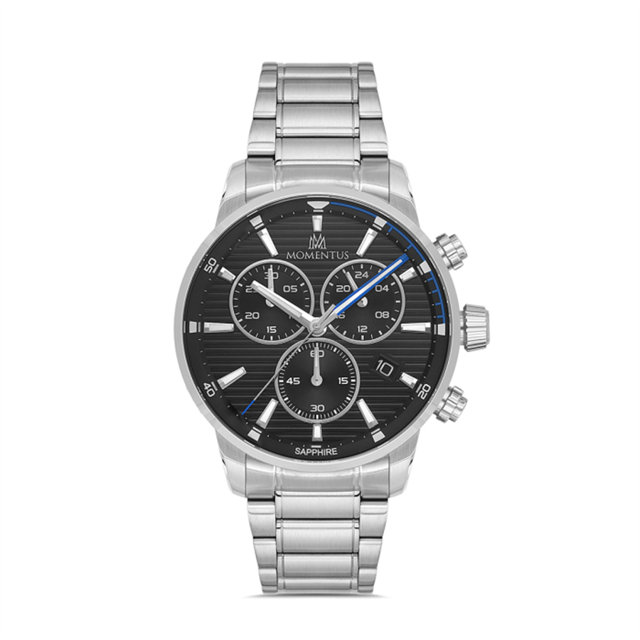 Momentus Sport Master SM393S-04SS Safir Erkek Kol Saati