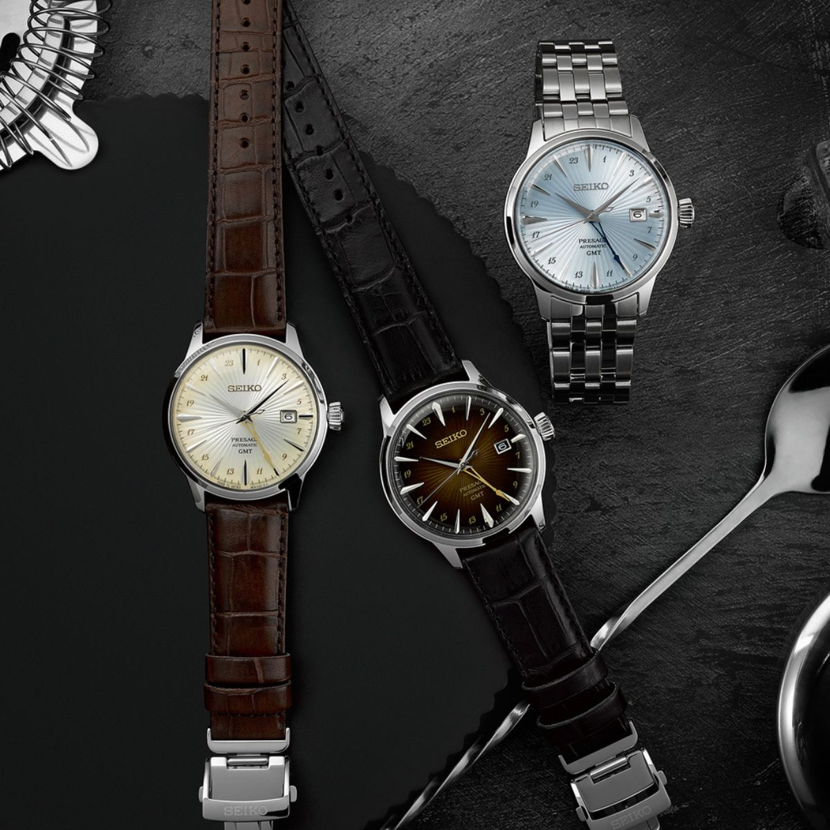 Seiko Cocktail Time SSK041J1 Gmt Otomatik Saat