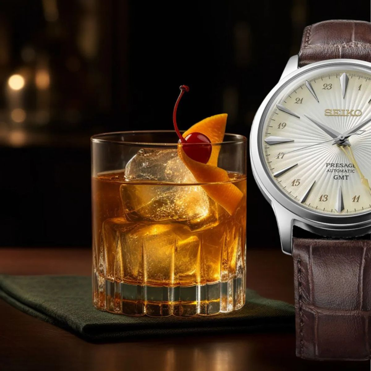 Seiko Cocktail Time SSK041J1 Gmt Otomatik Saat