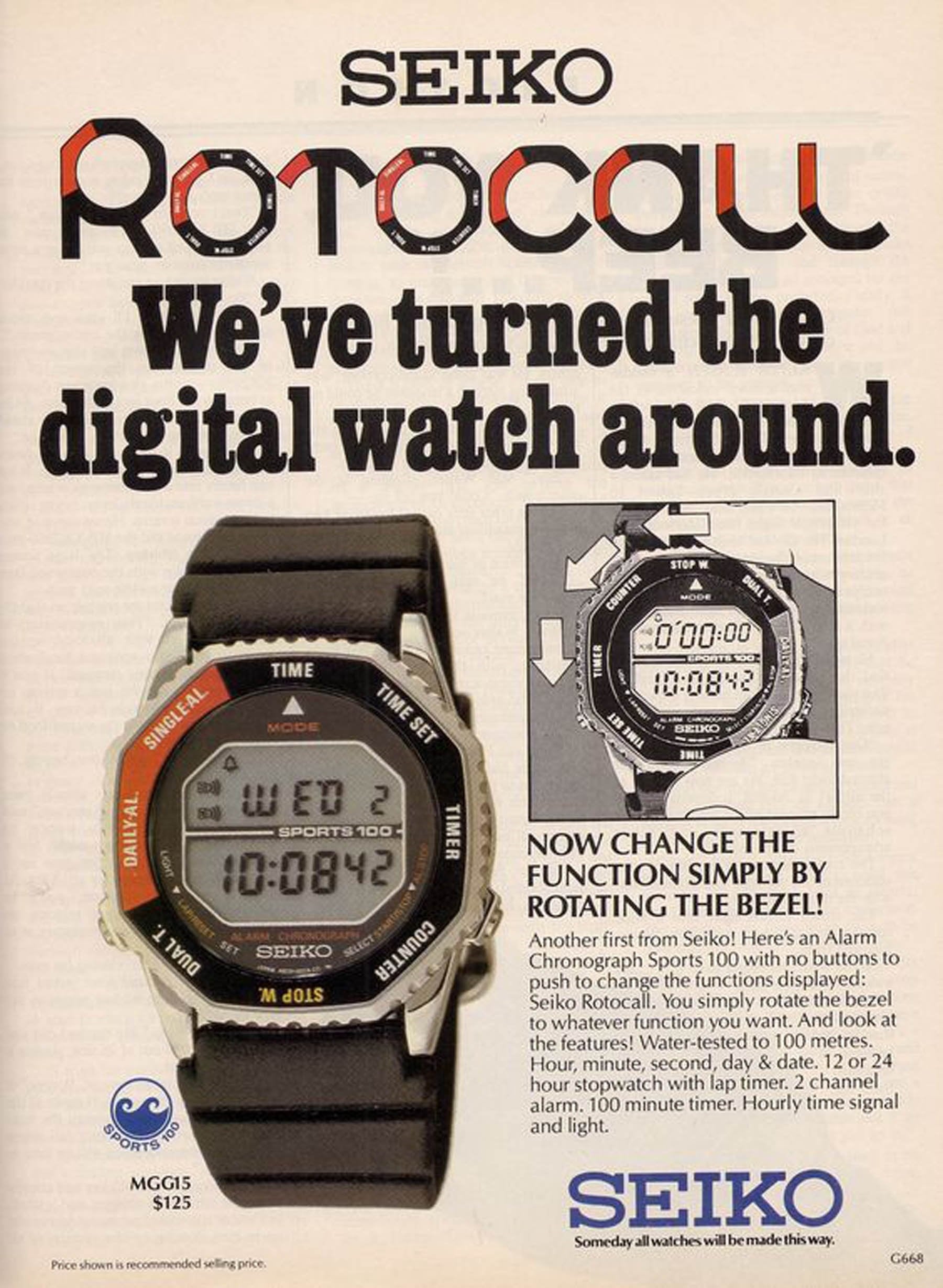 Seiko Rotocall Astronaut SMGG19P1 Erkek Kol Saati