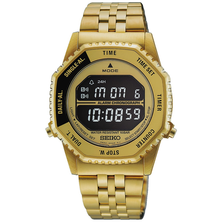 Seiko Rotocall Golden Astronaut HFL003P1 Erkek Kol Saati