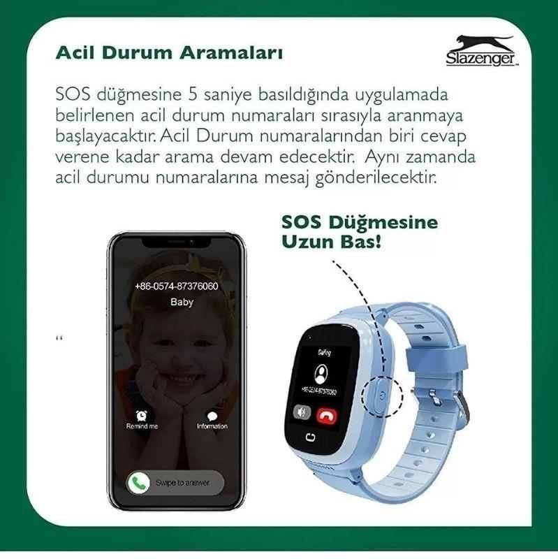 Slazenger Akıllı Saat SL.09.2158.5.02 Çocuk Akıllı Kol Saati