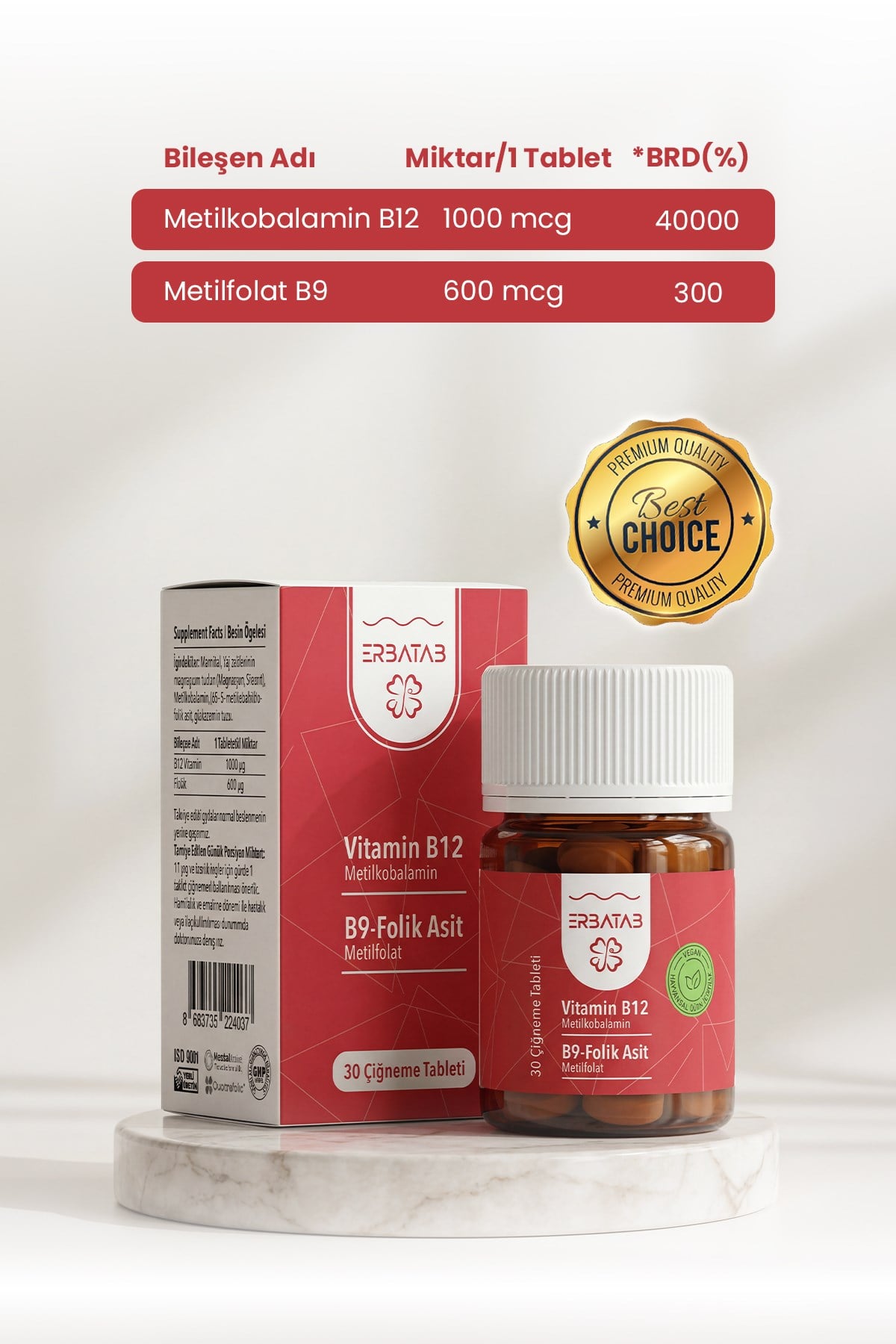 Avantaj Paketi 1 (MAGNEZYUM, D3K2, B12 - B9, Omega, Demir)