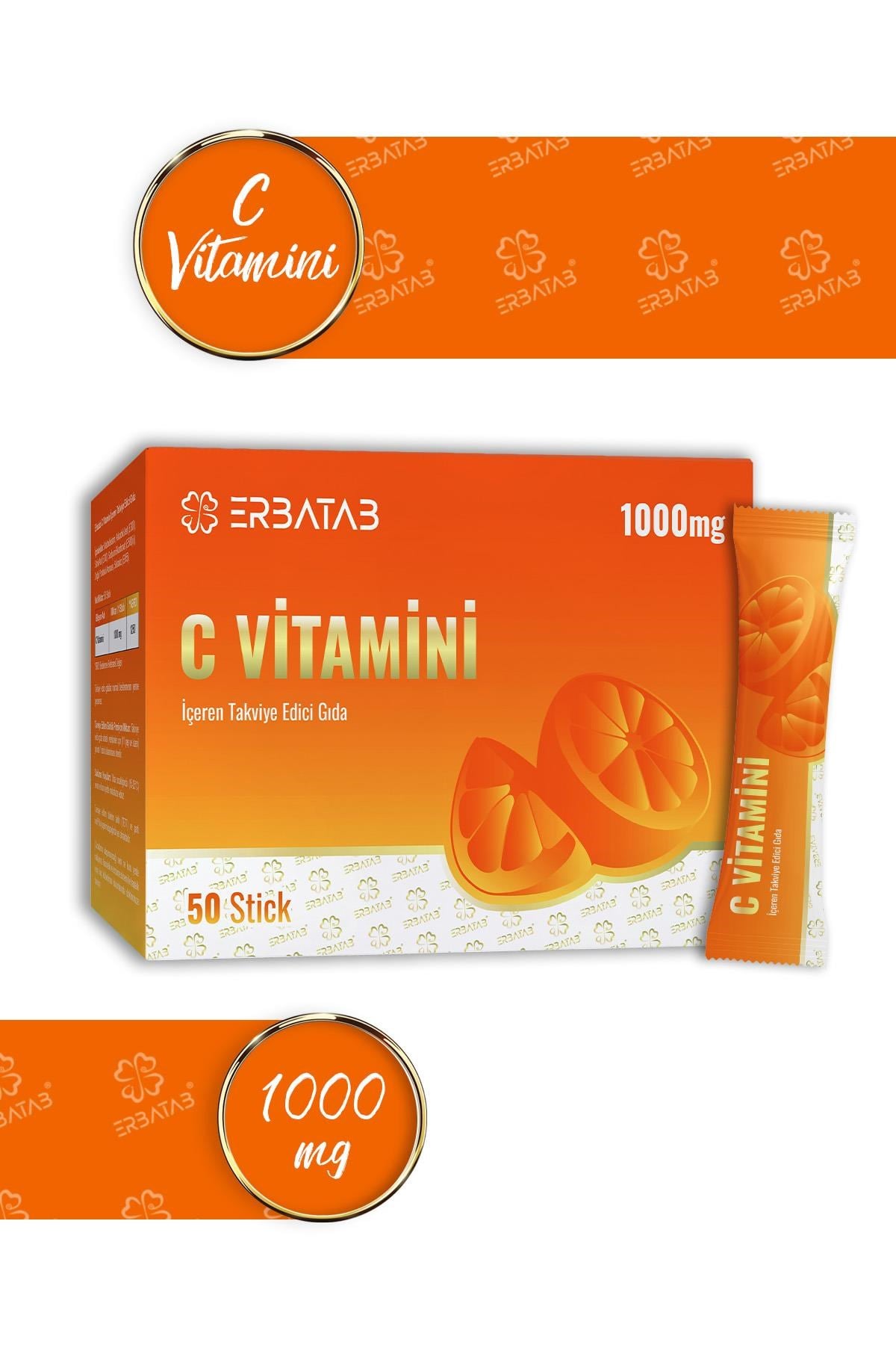 Erbatab C Vitamini İçeren Takviye Edici Gıda