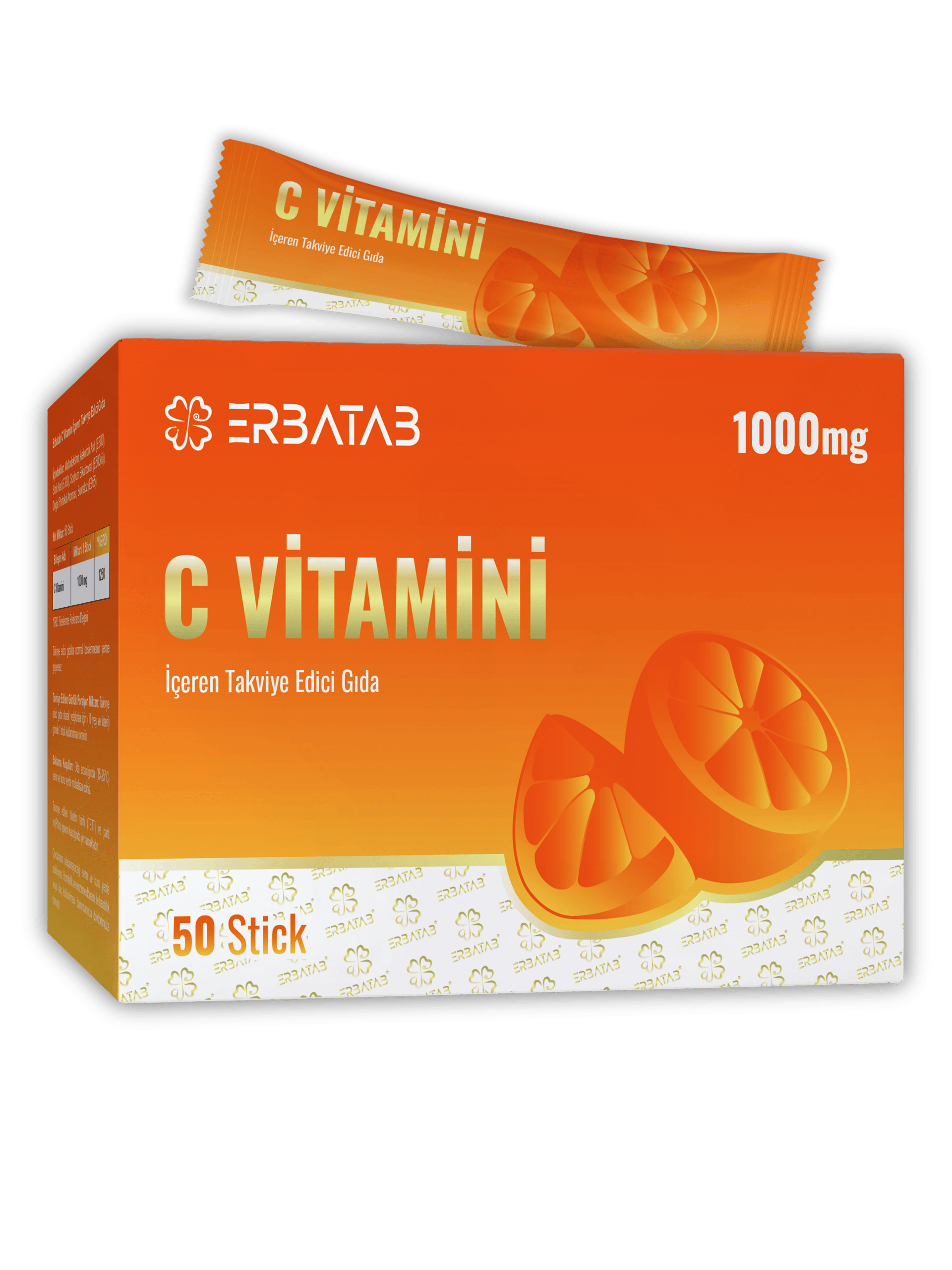 Erbatab C Vitamini İçeren Takviye Edici Gıda
