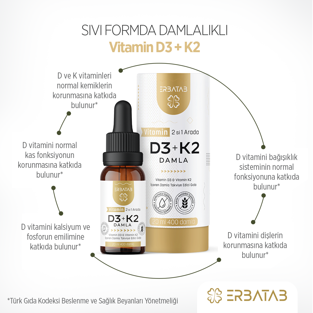 Erbatab D3-K2 20 ML