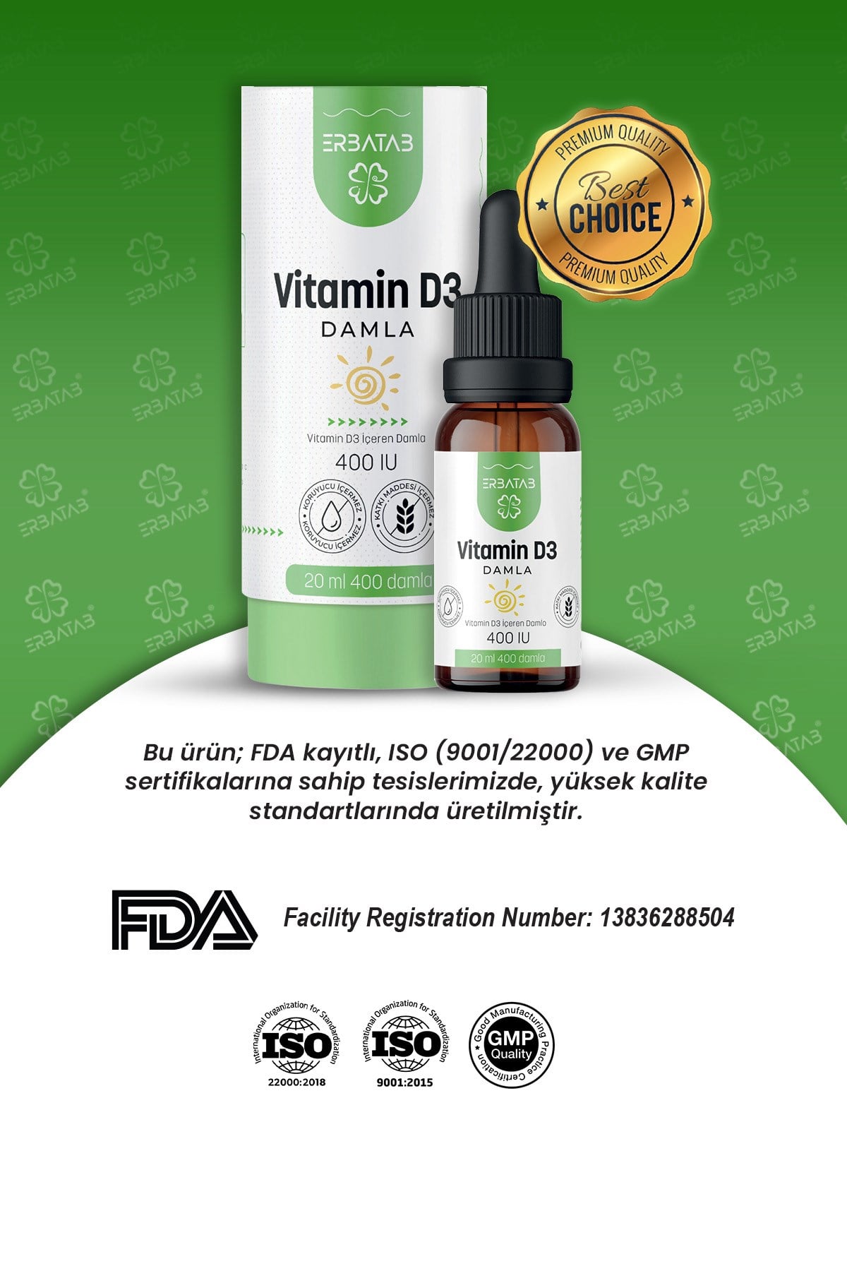 Erbatab D3 KIDS 20 ML 