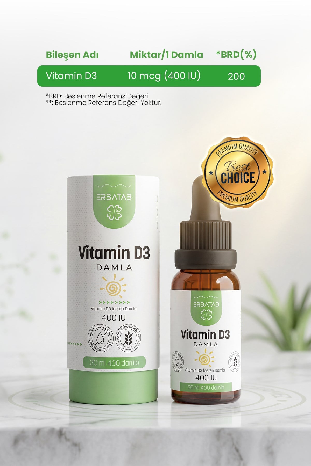 Erbatab D3 KIDS 20 ML 