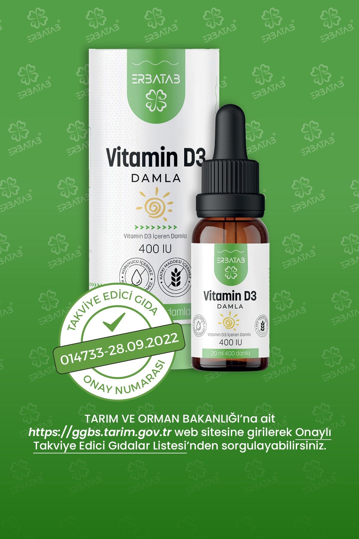 Erbatab D3 KIDS 20 ML 