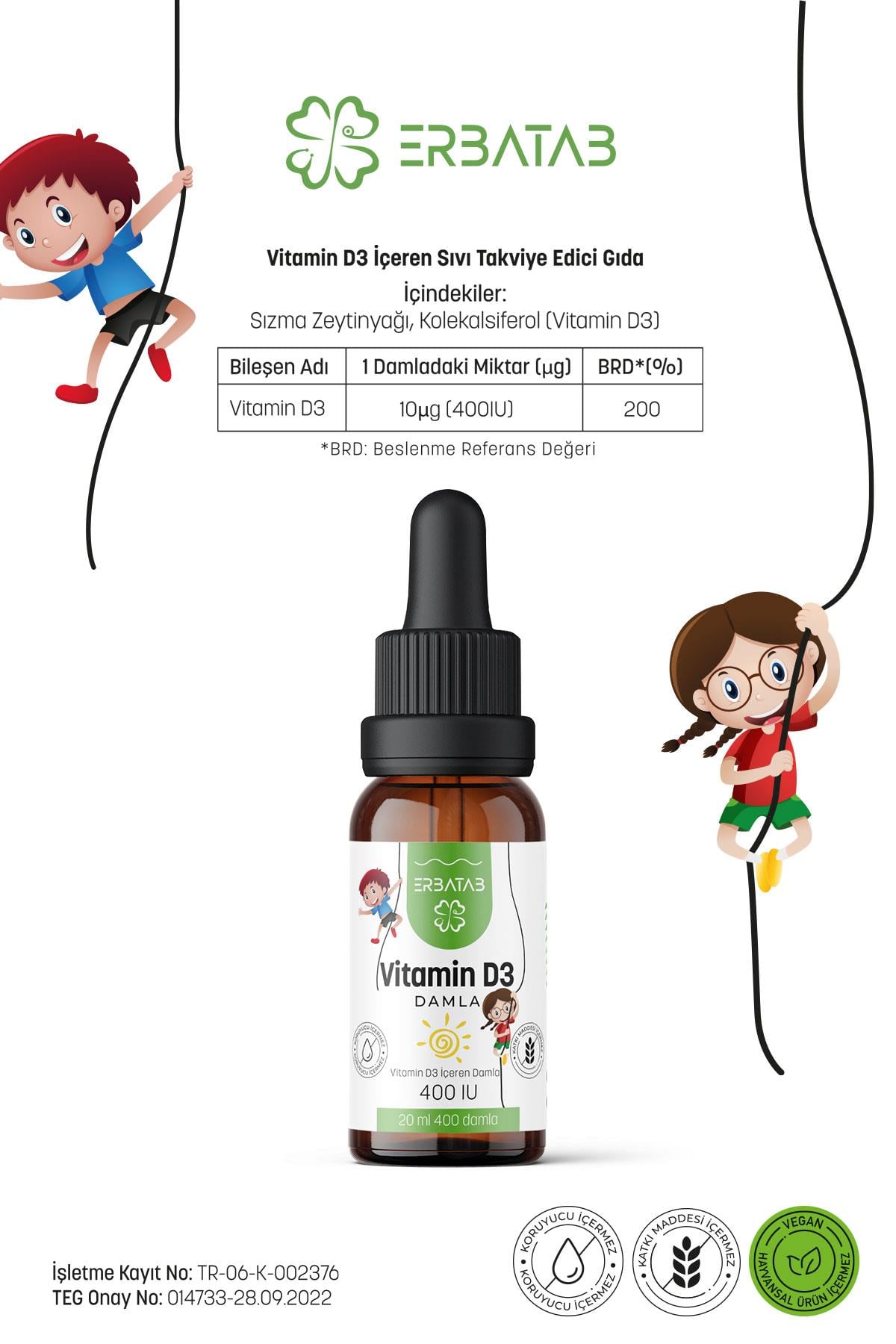 Erbatab D3 KIDS 20 ML