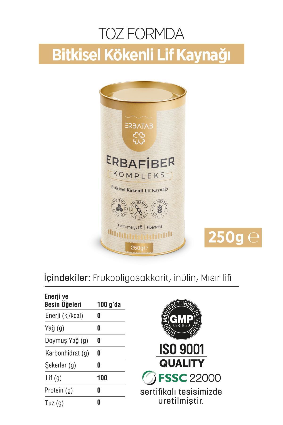 Erbatab Fiber Komplex Prebiyotik 250 GR