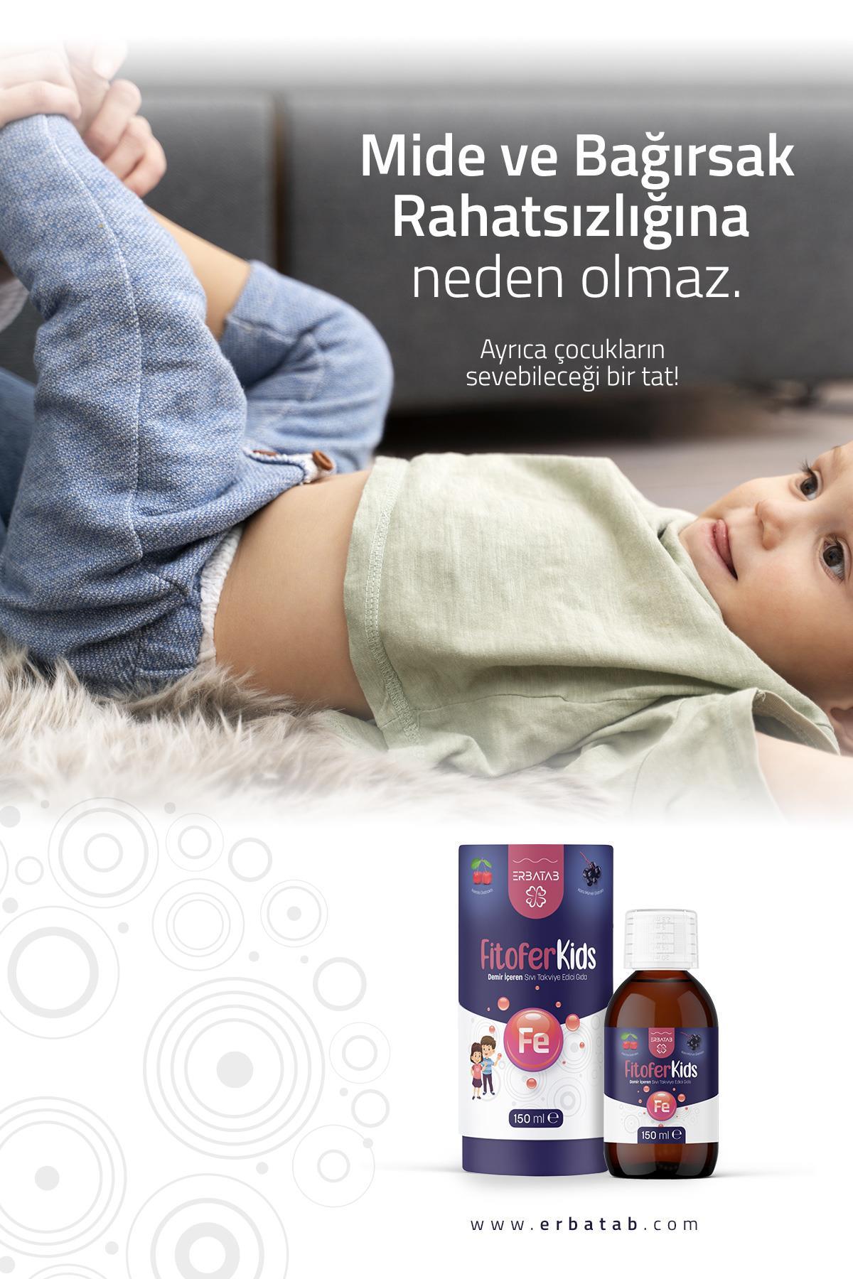 Erbatab Fitofer Kids Çocuk Demir Takviyesi 150 ML