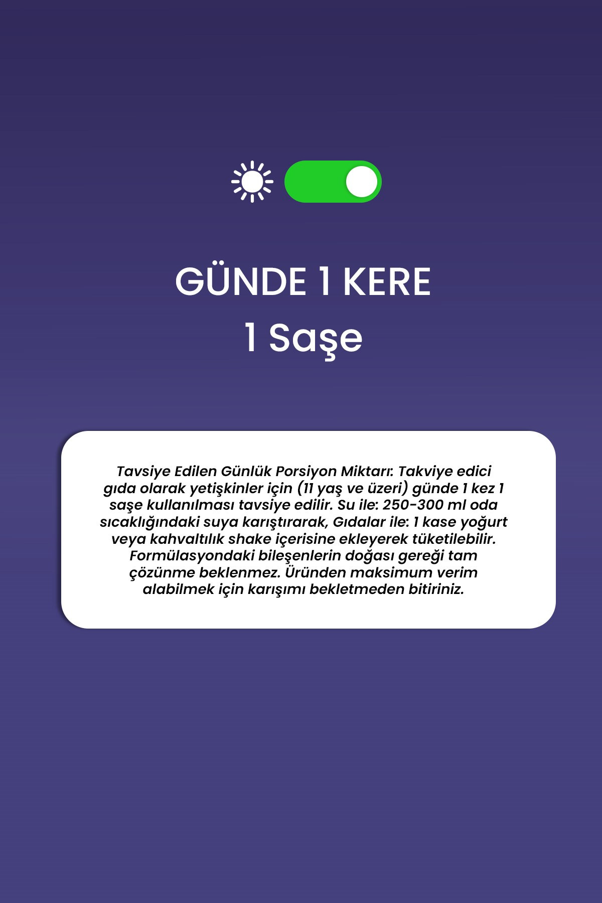 Erbatab Hidrolize Kollajen 5000 mg 30 Saşe 