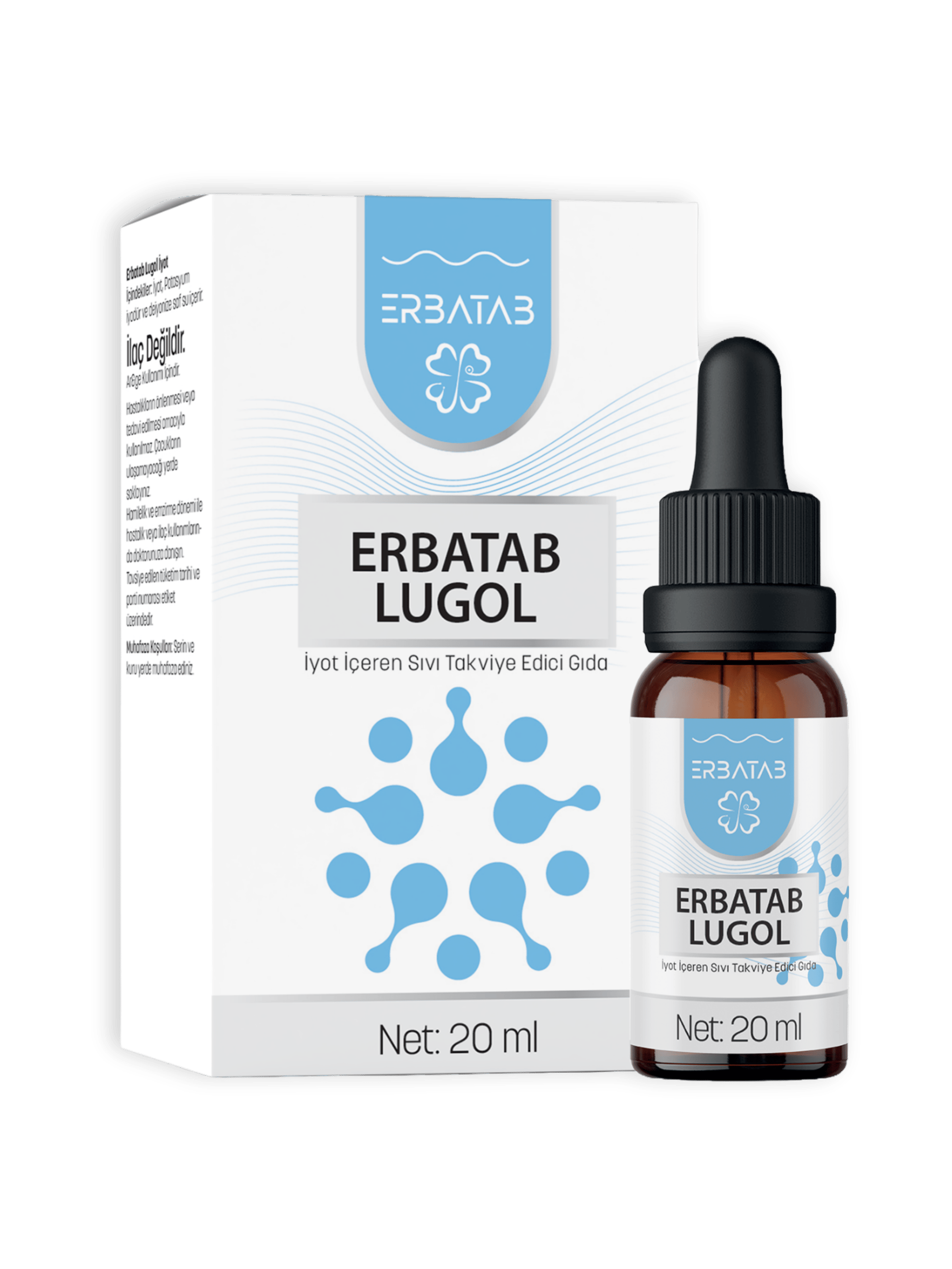 Erbatab Lugol İyot %2 20 ml 