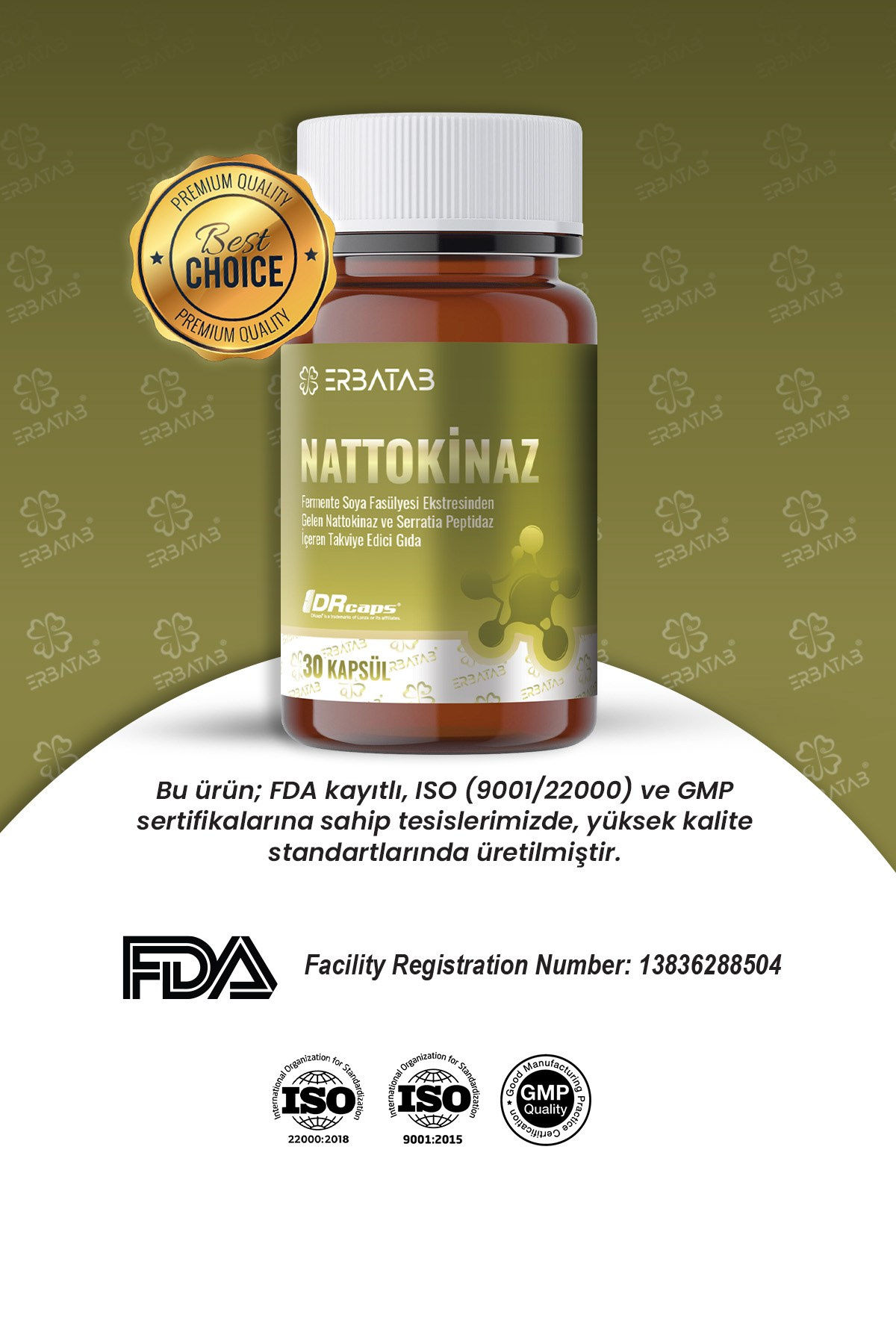 Nattokinaz Takviye Edici Gıda