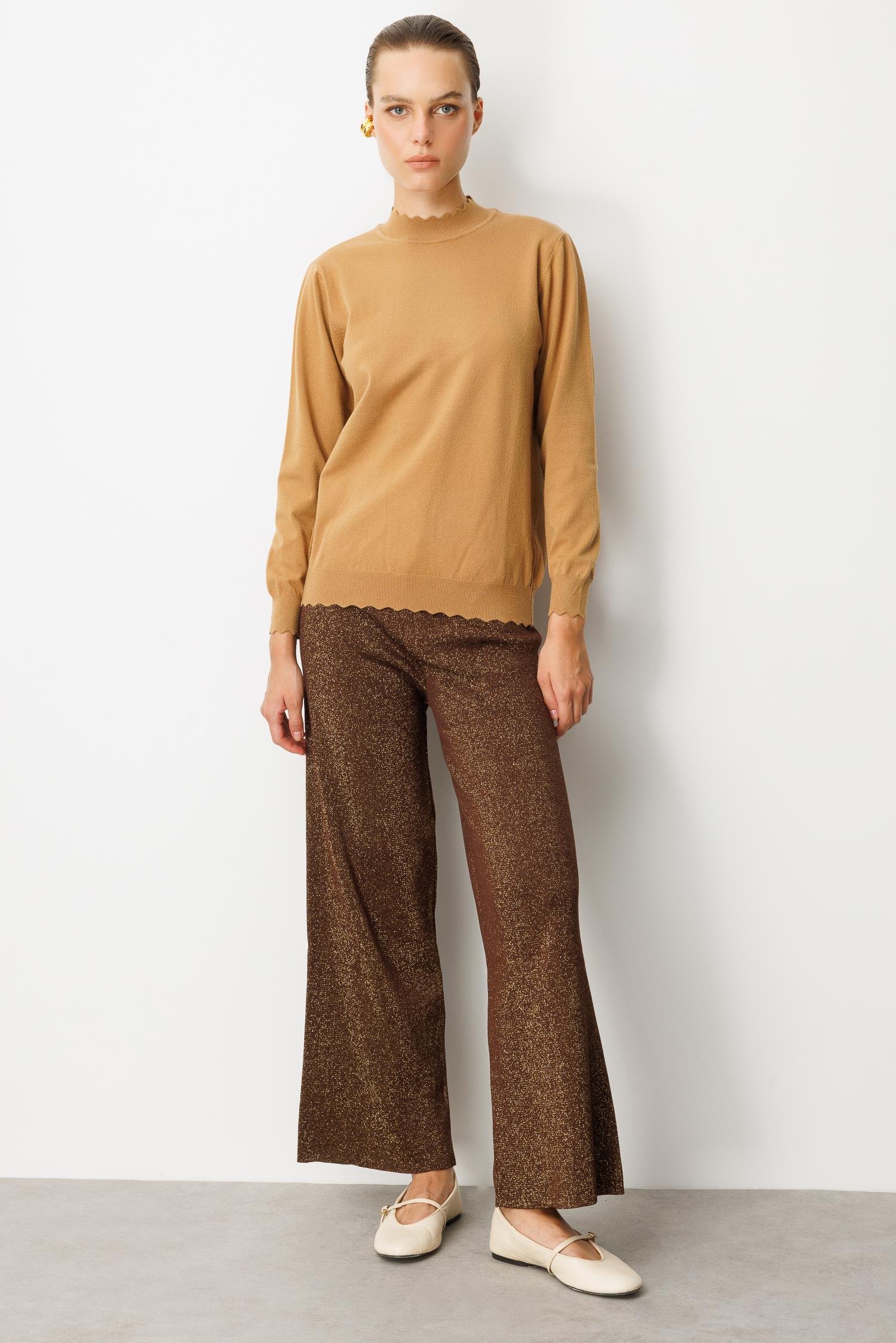 Angora Triko Kazak-CAMEL