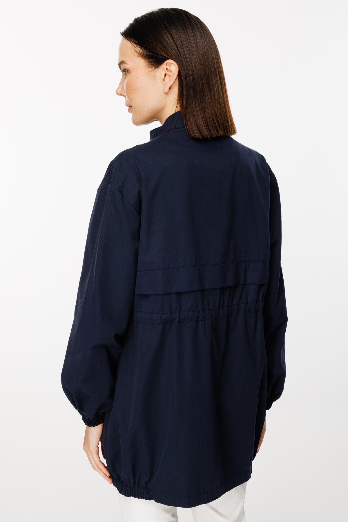 Beli Ayarlanabilir Düğme ve Fermuar Detaylı Kap - LACI