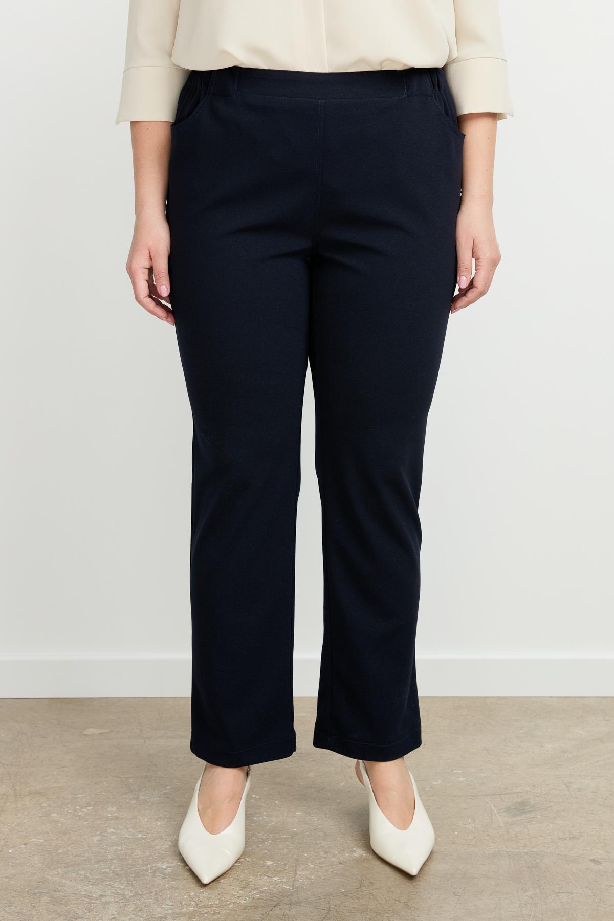 Büyük Beden Arkası Cepli Pantolon-LACI