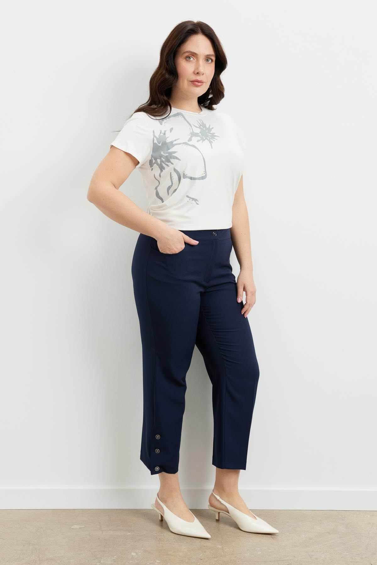 Büyük Beden Hürrem Pantolon-LACI