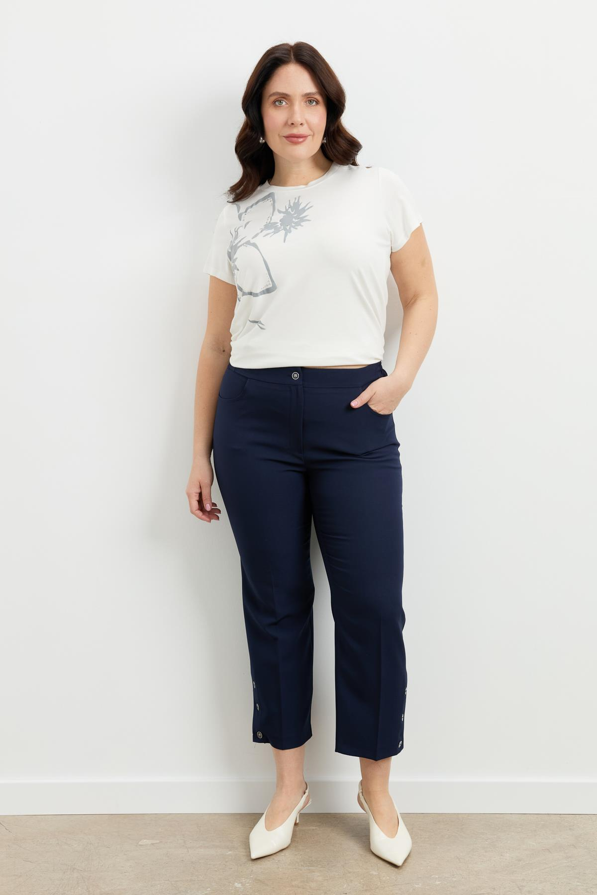 Büyük Beden Hürrem Pantolon-LACI