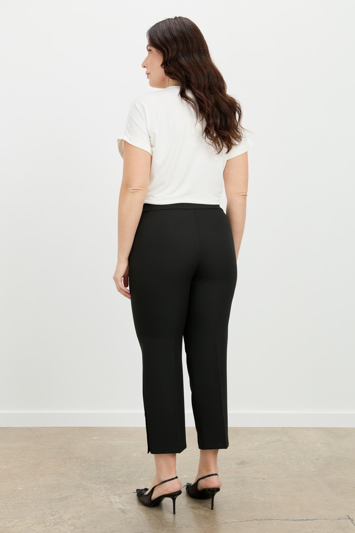 Büyük Beden Hürrem Pantolon-SİYAH