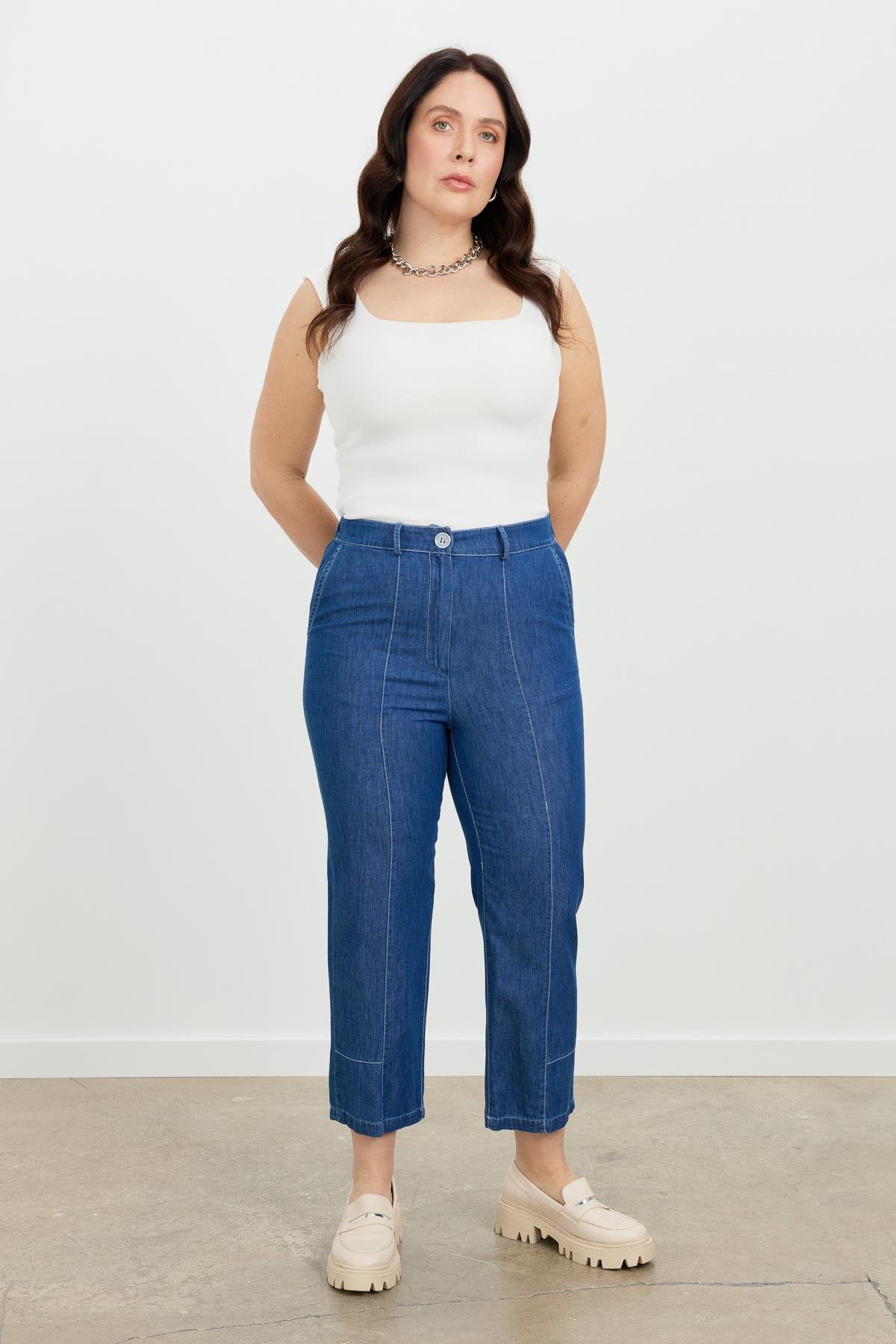 Büyük Beden Kot Pantolon-LACI