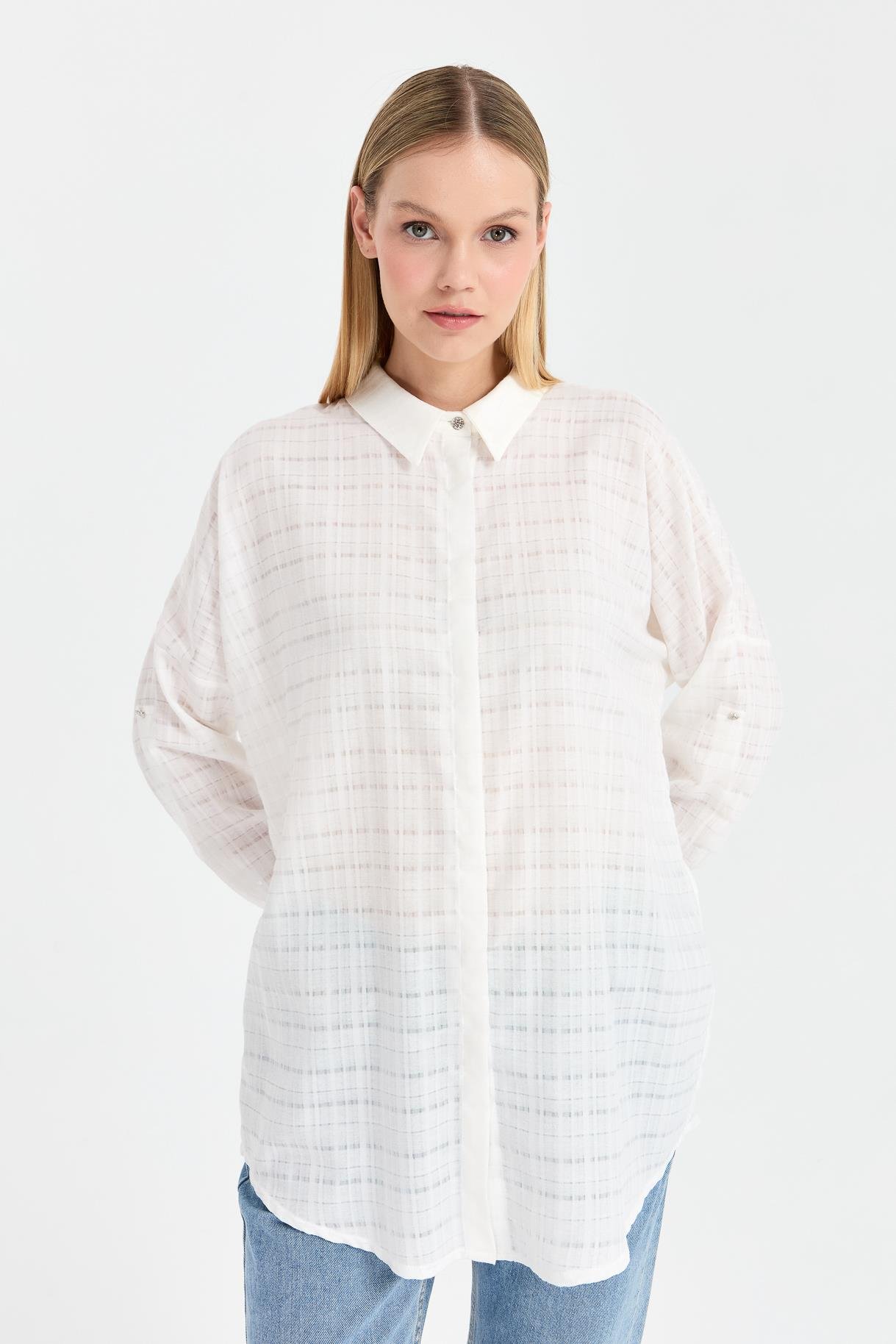 Ekose Coton Rahat Gömlek - KEMIK