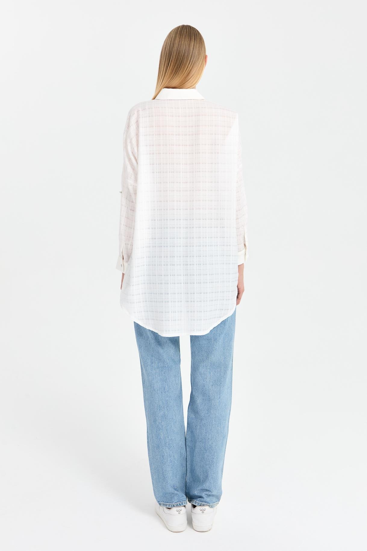 Ekose Coton Rahat Gömlek - KEMIK