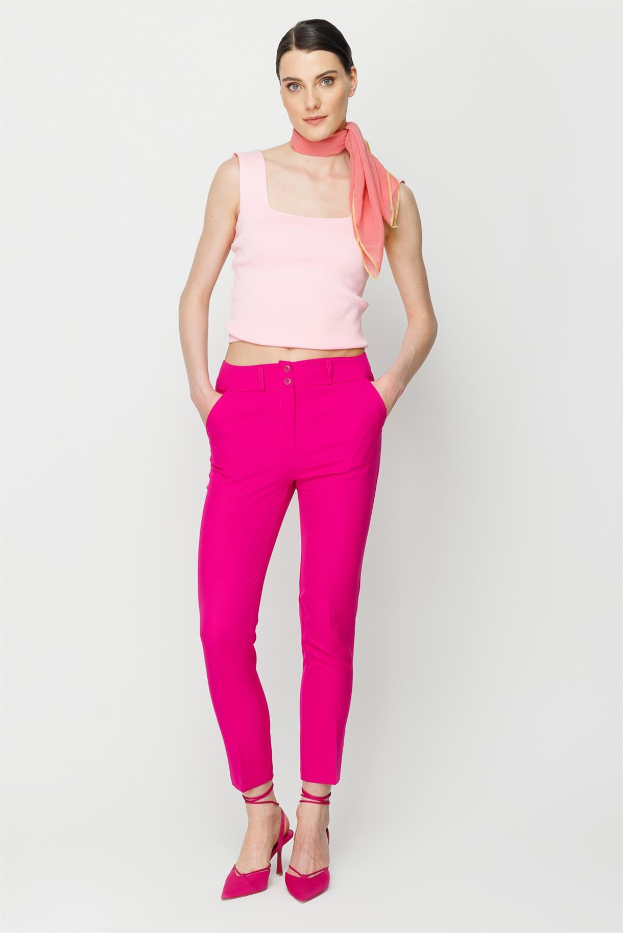 Klasik Fit Kesim Pantolon - FUJYA
