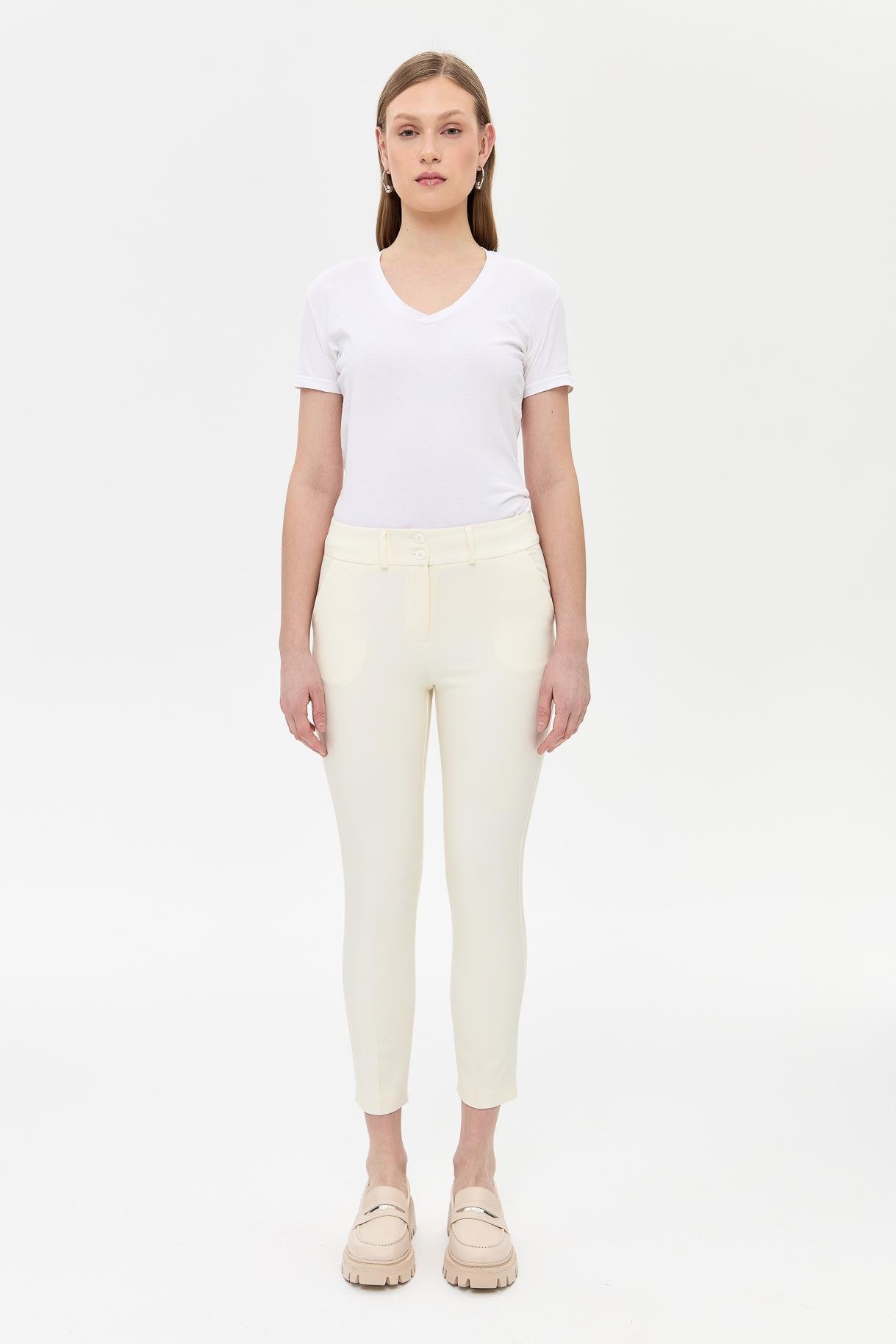 Klasik Fit Kesim Pantolon - KEMIK