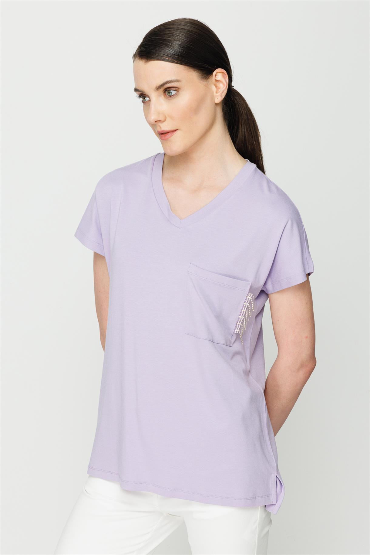 S8-552 İLAYDA BAYAN BLUZ - LILA
