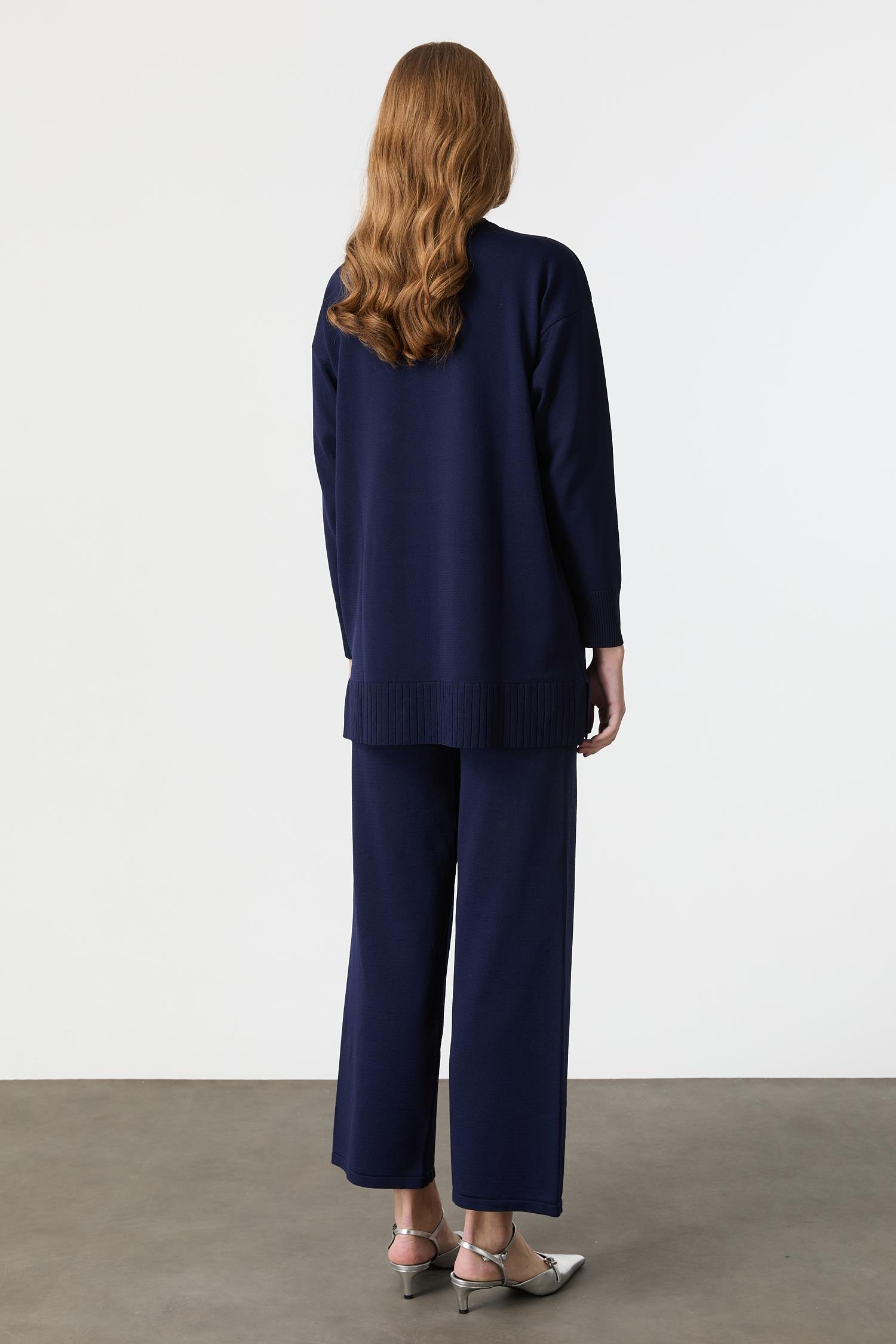 Taş İşleme Detaylı Triko Takım-LACI