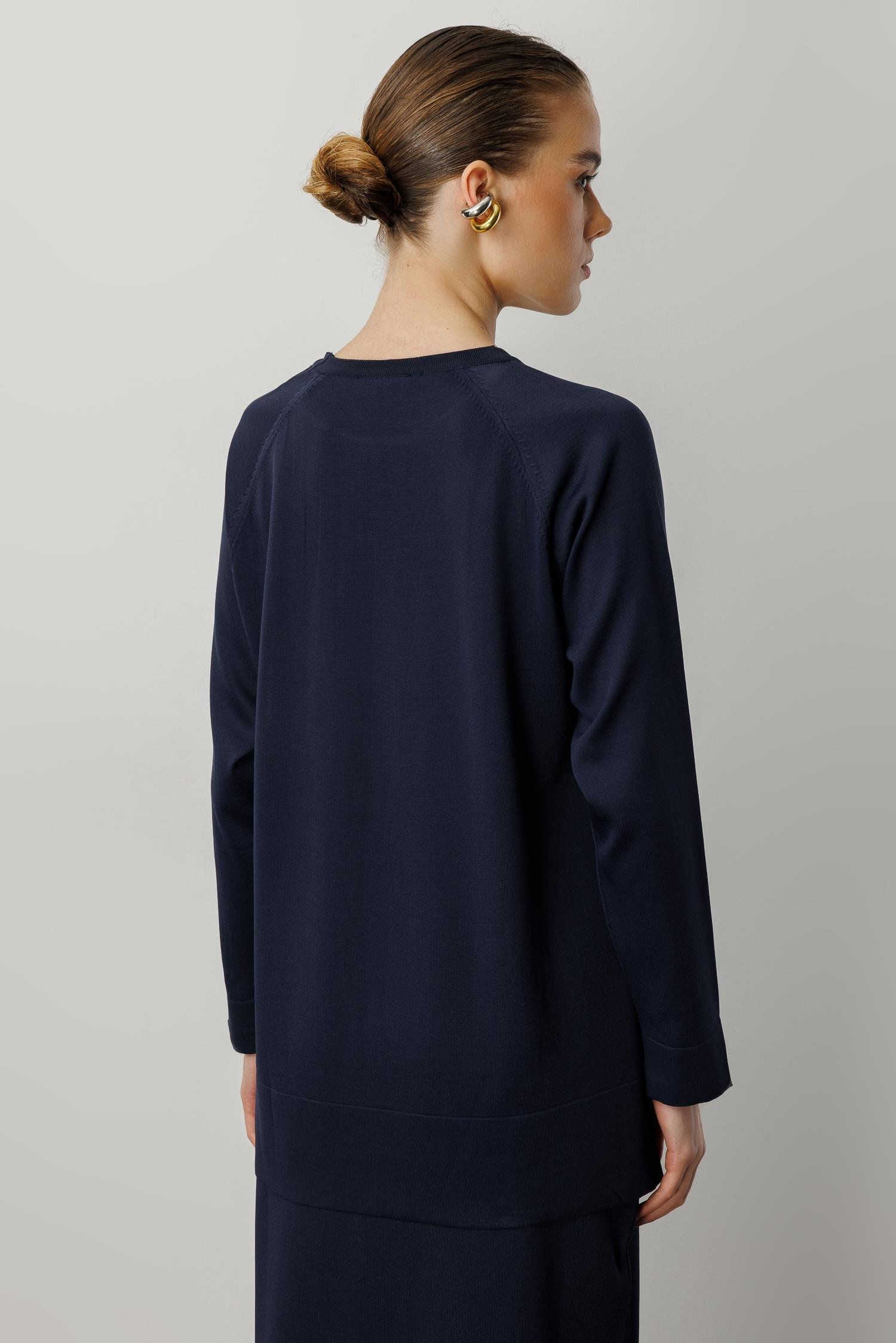 Tunik ve Etek İkili Triko Takım-LACI