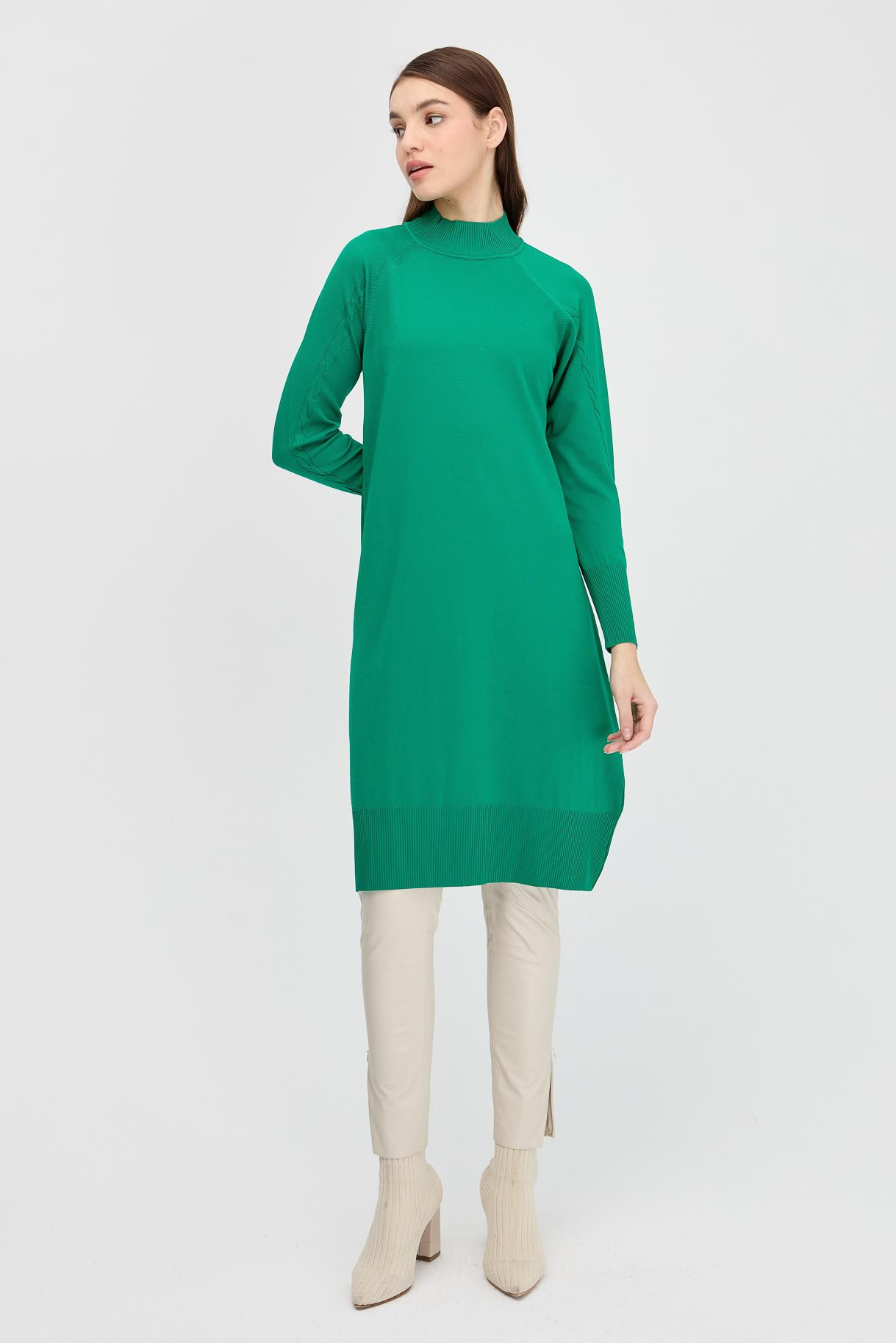 Yarım Balıkçı Basic Triko Tunik - BENETTON