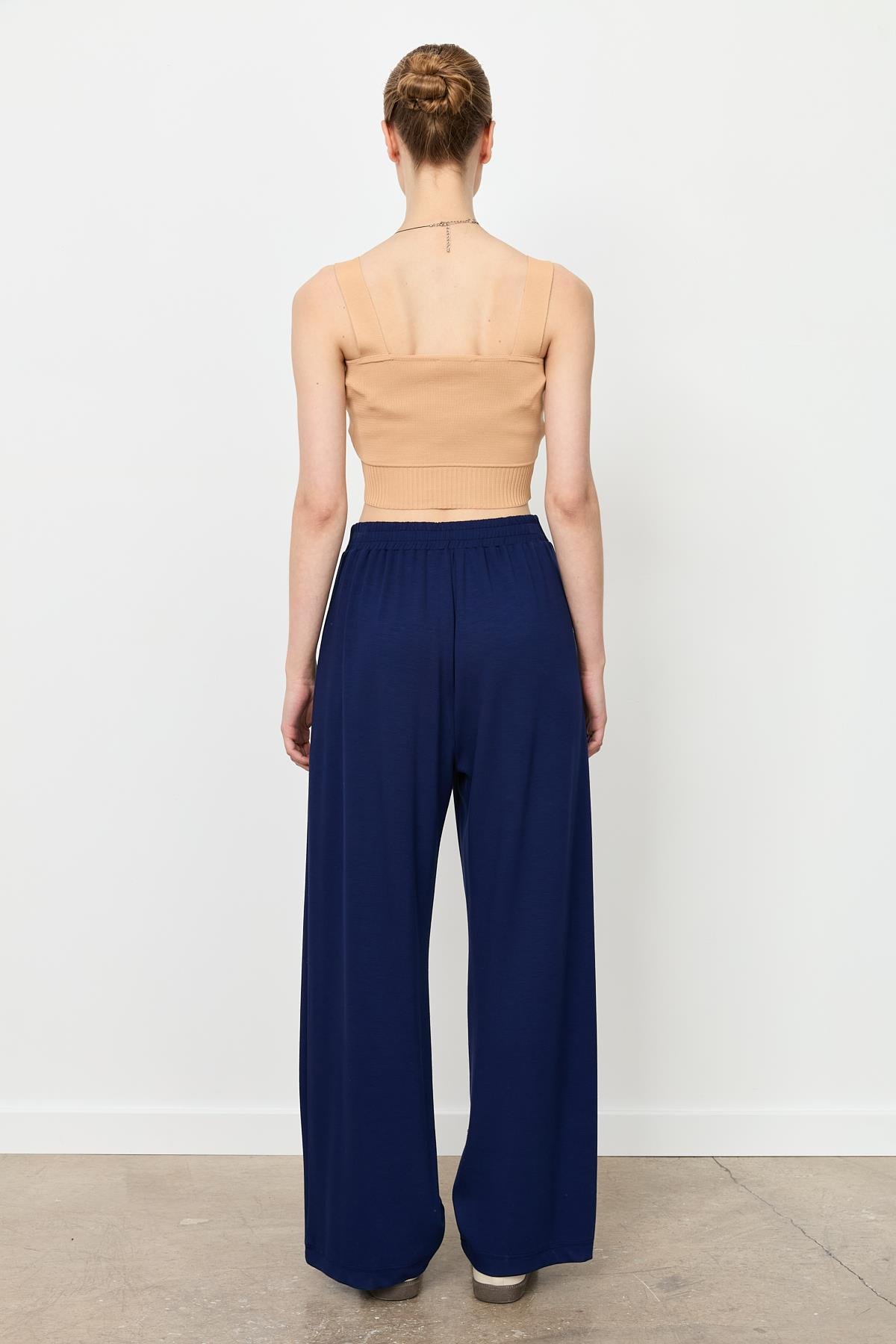 Yüksek Bel Modal Pantolon-LACI