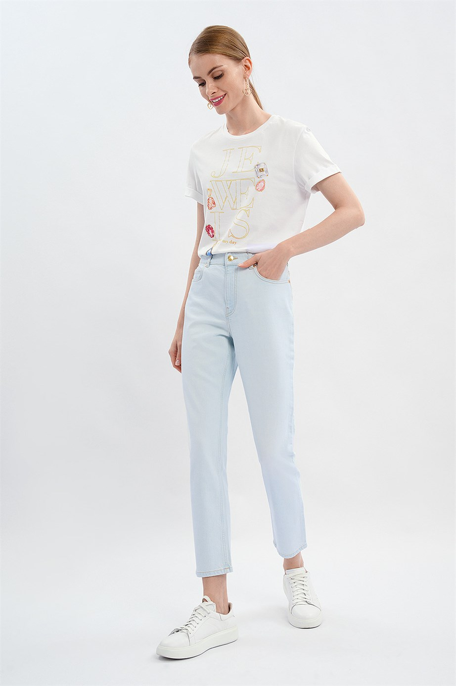 Escada  Logolu Jean Pantolon