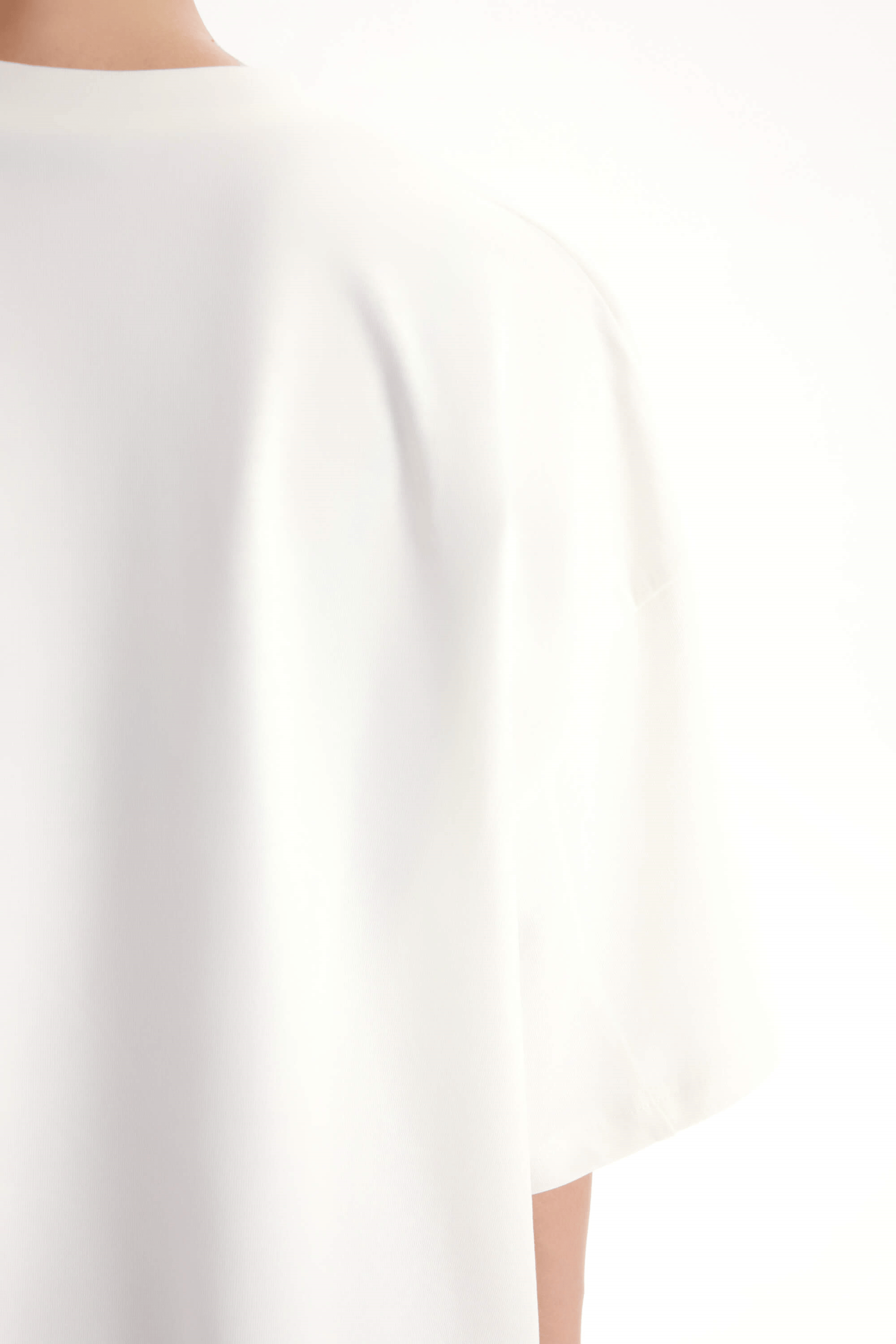 Adrien Oversize Beyaz T-Shirt