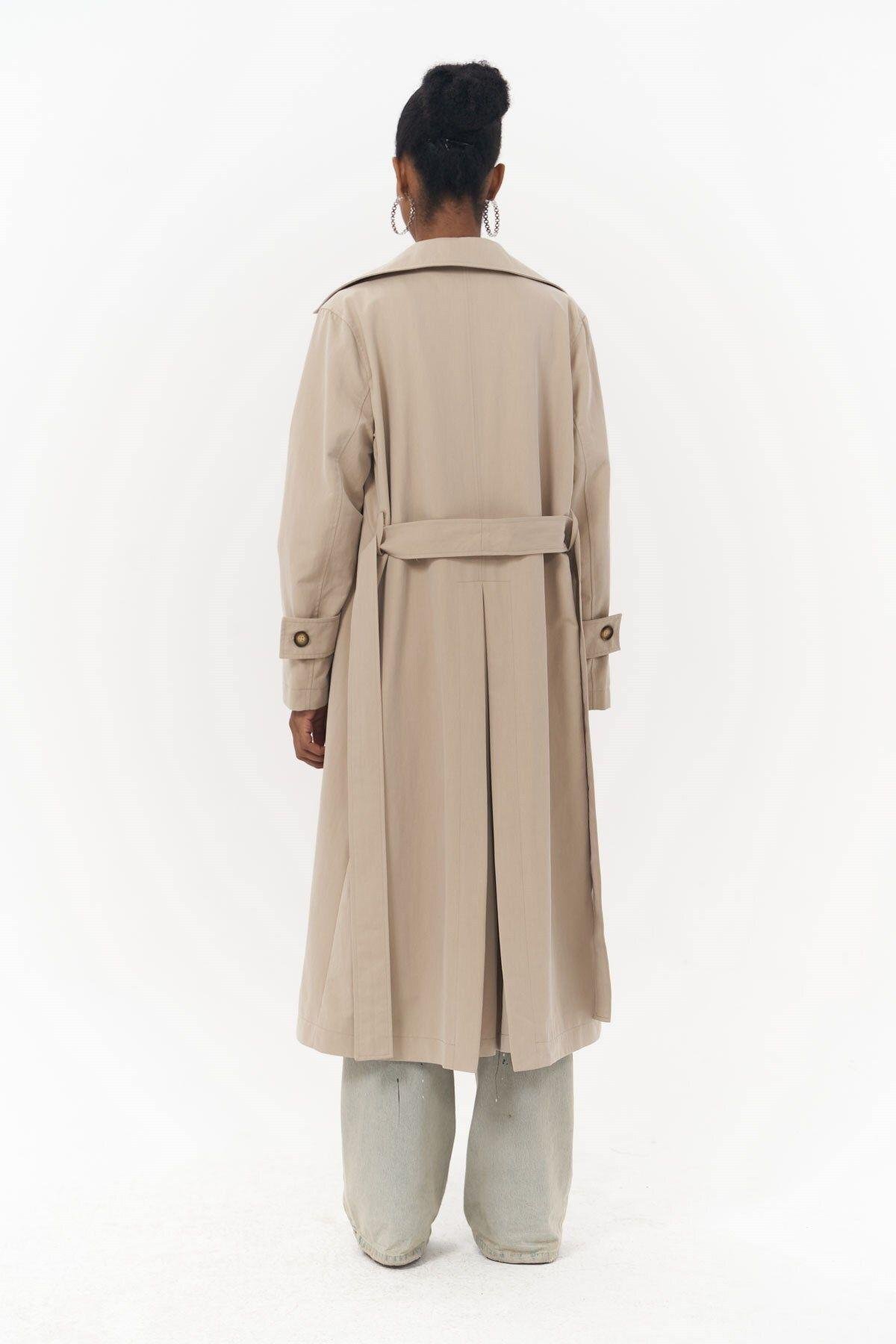 Albany Beige Seasonal Trench Coat