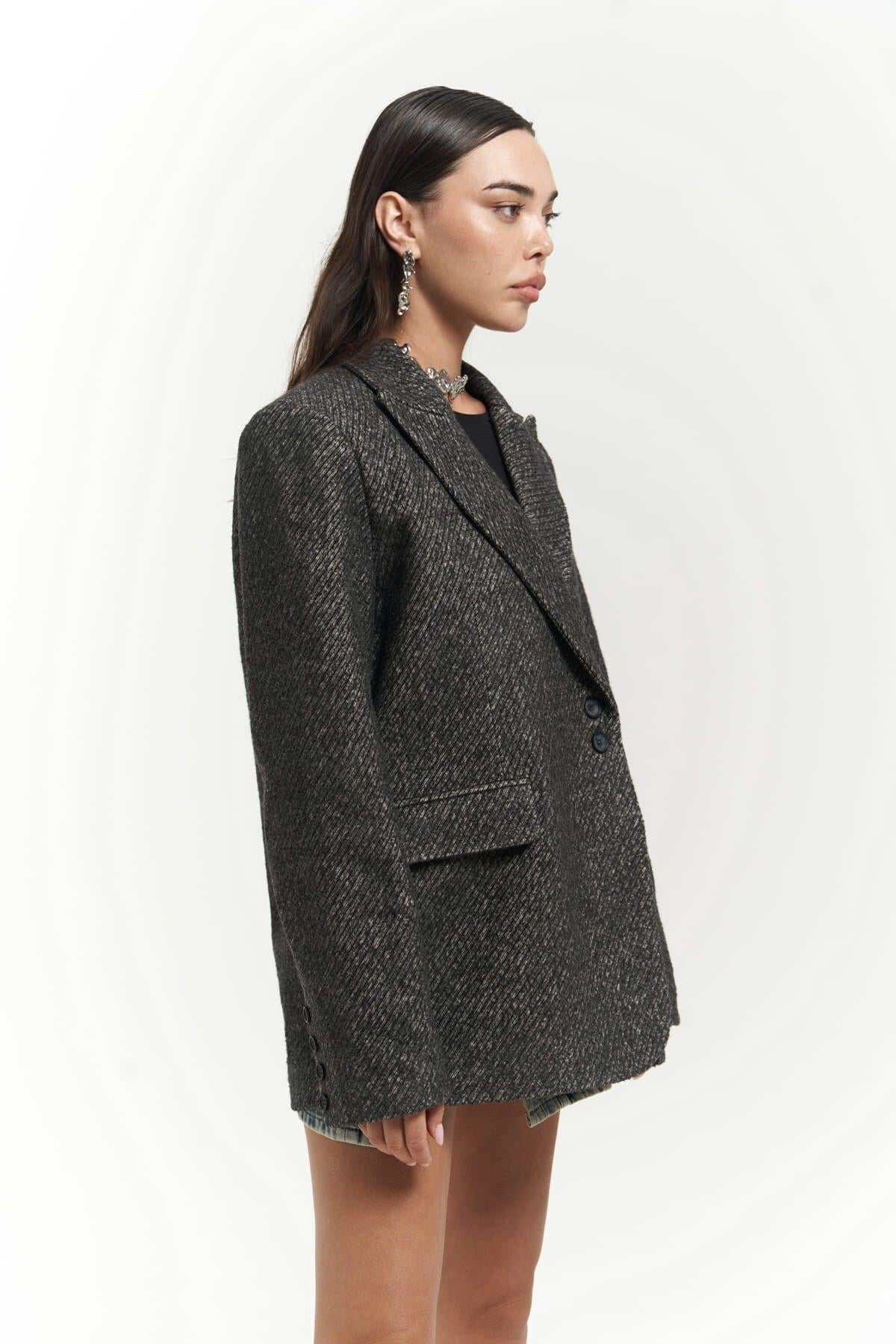 Anika Antrasit Blazer