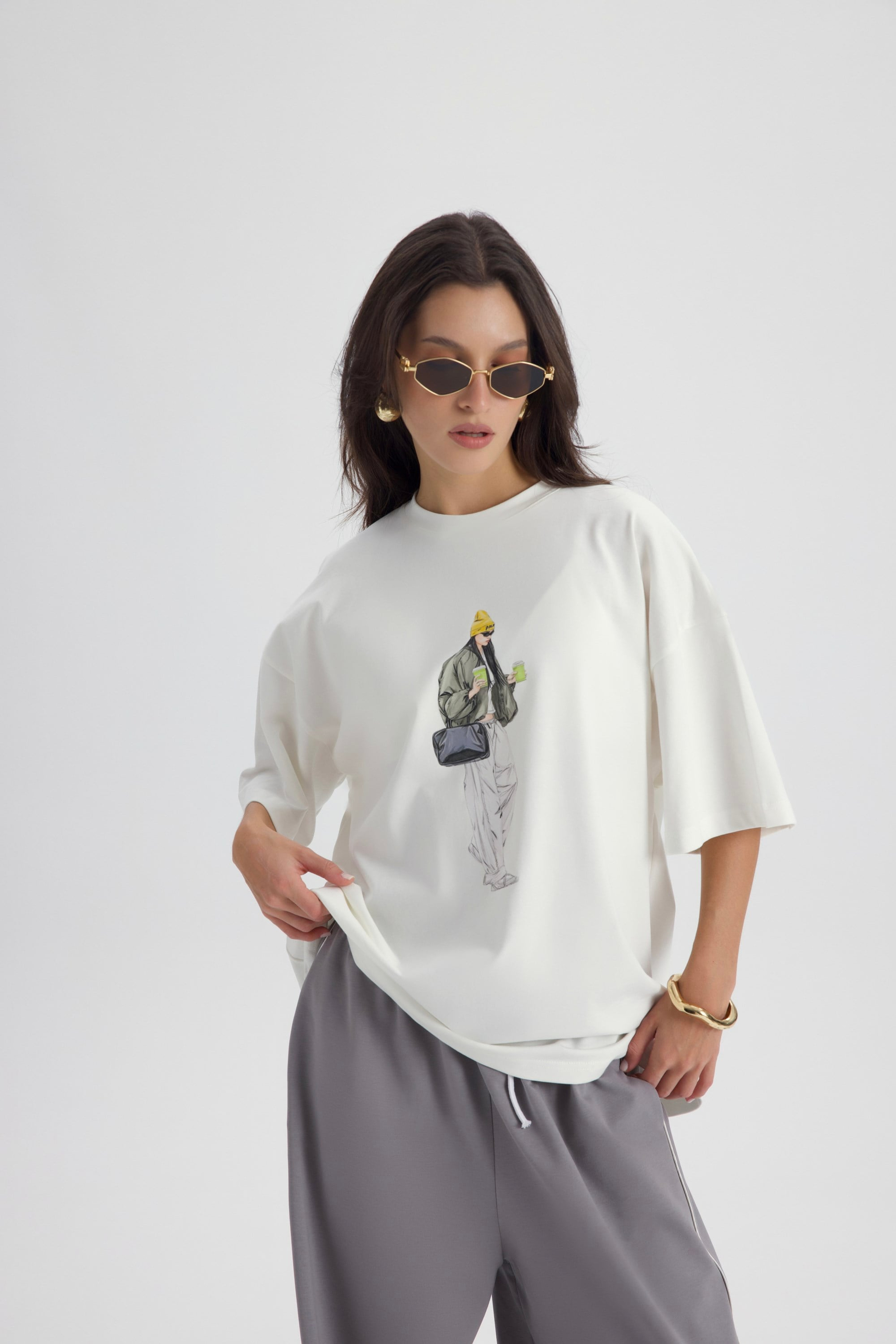 Arles Duman T-Shirt Eşofman Takım