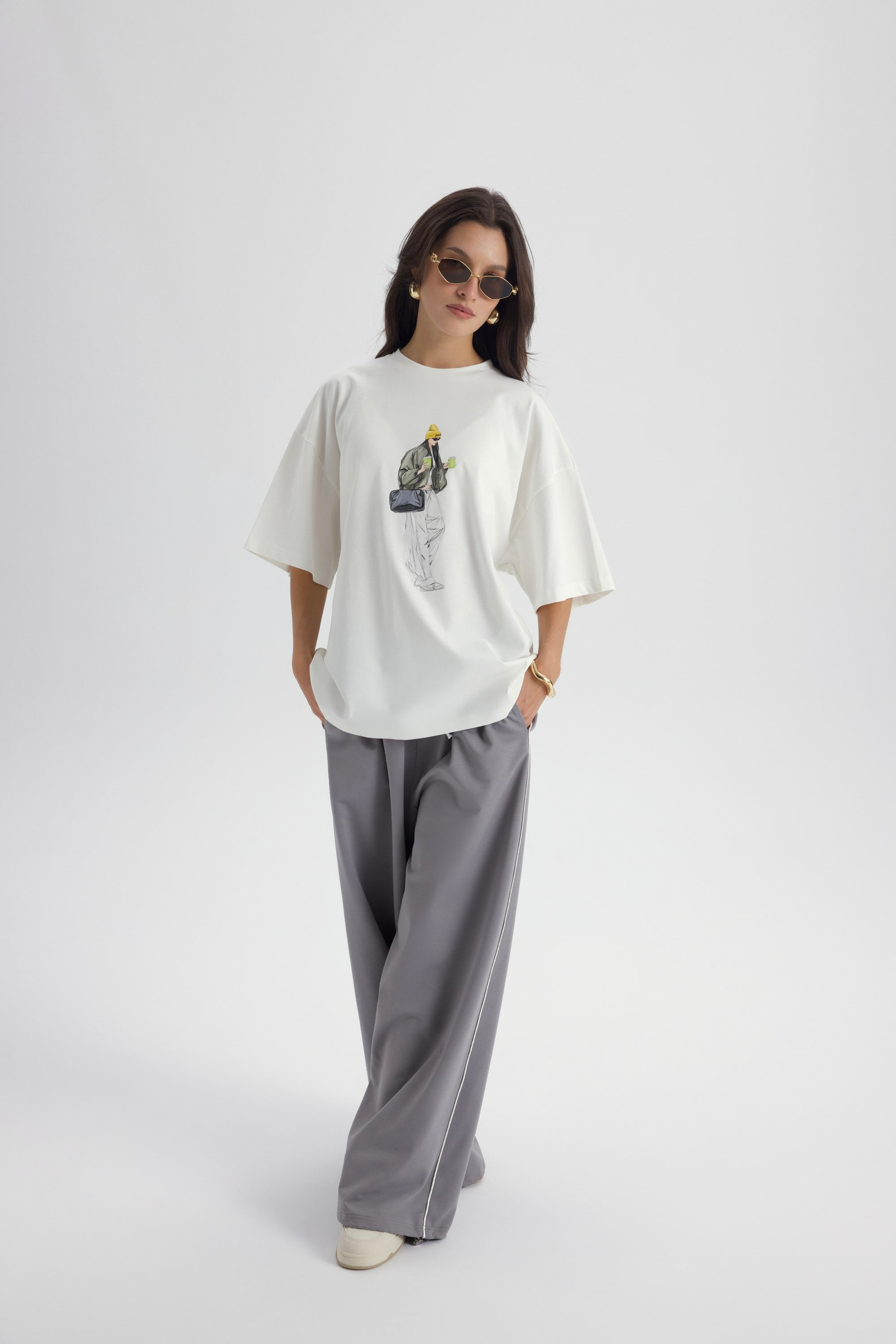 Arles Duman T-Shirt Eşofman Takım