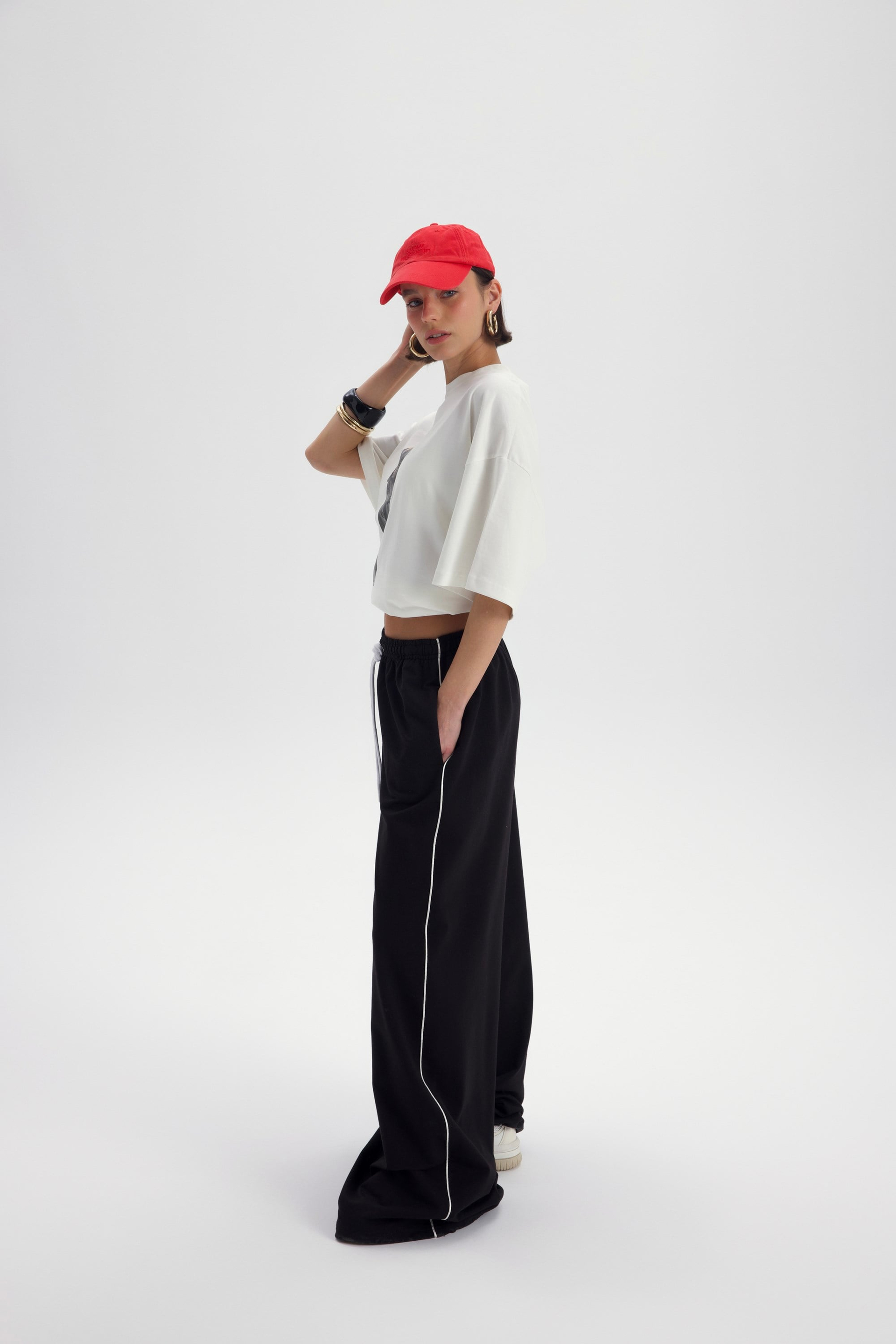 Arles Siyah T-Shirt Eşofman Takım