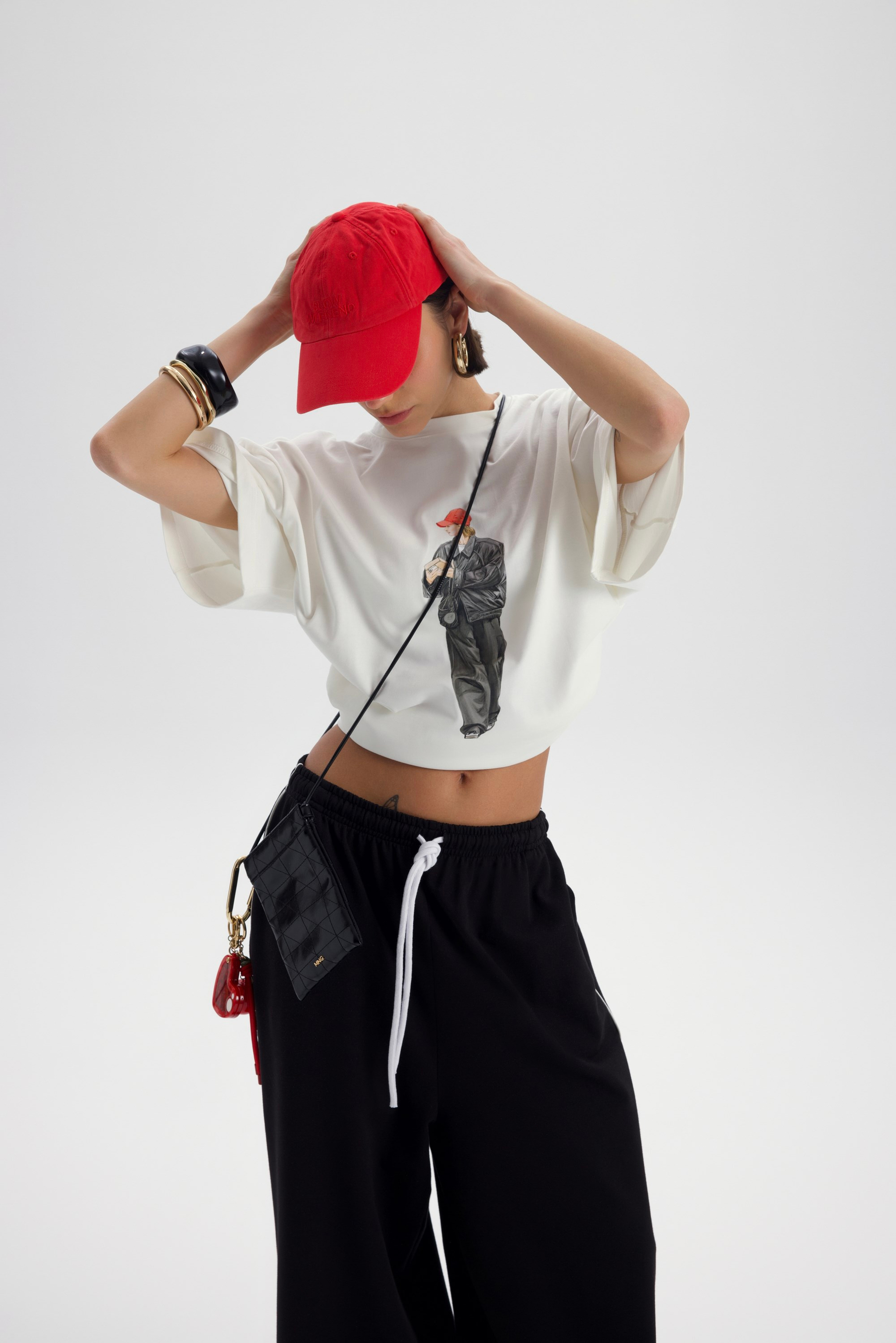 Arles Siyah T-Shirt Eşofman Takım