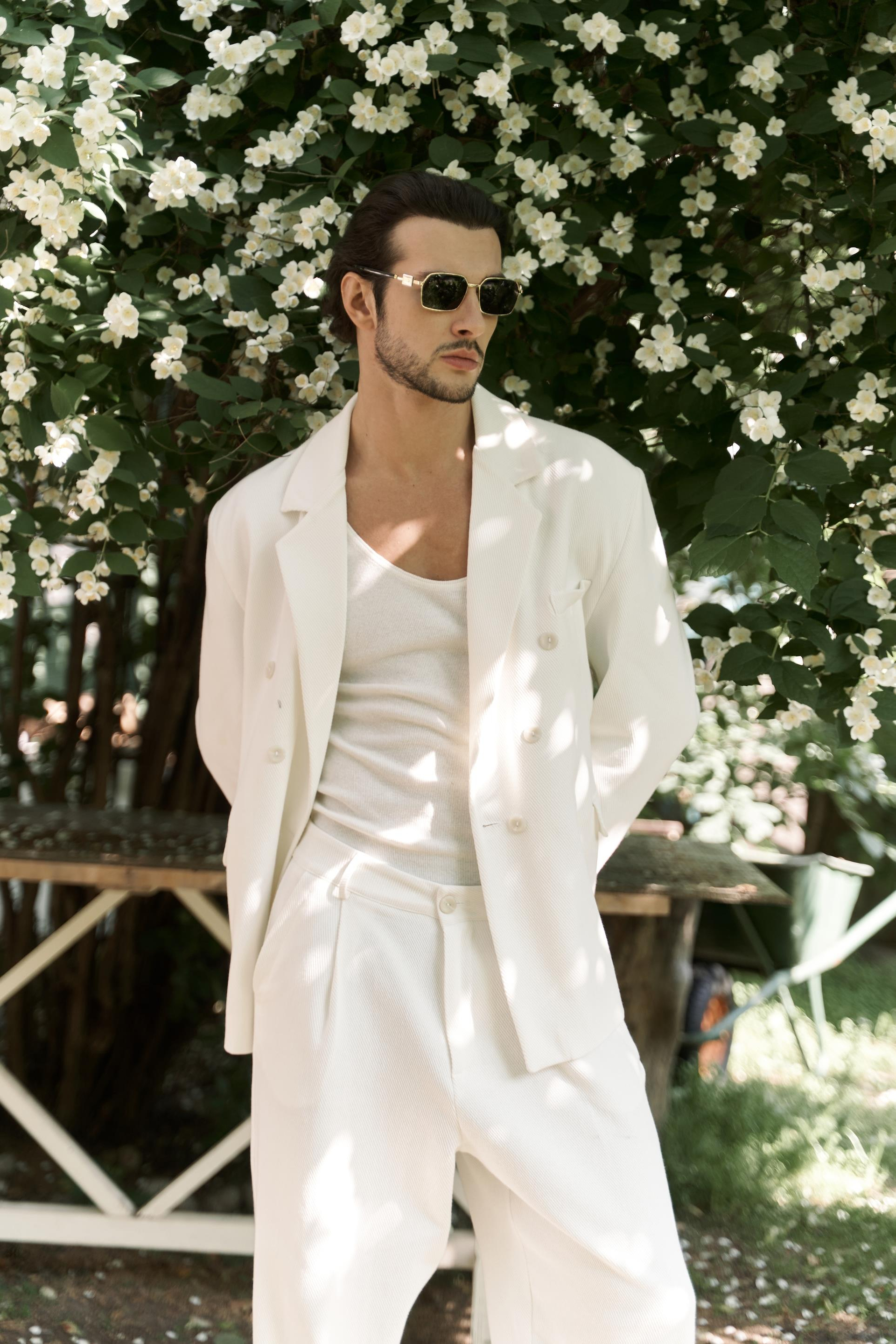 Ayyubay Erkek Blazer Ceket - EKRU