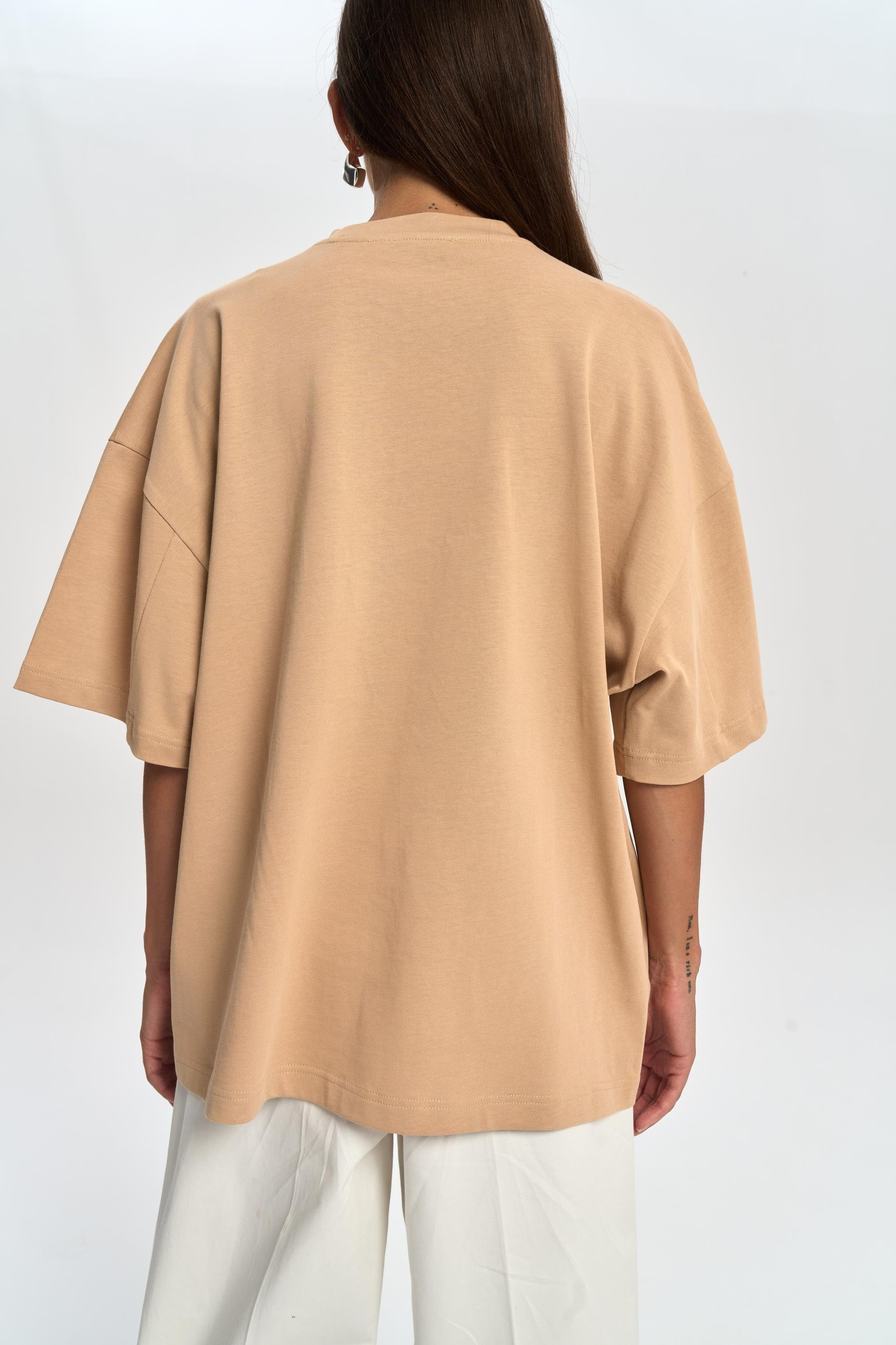 Baddie Oversize Vizon T-Shirt