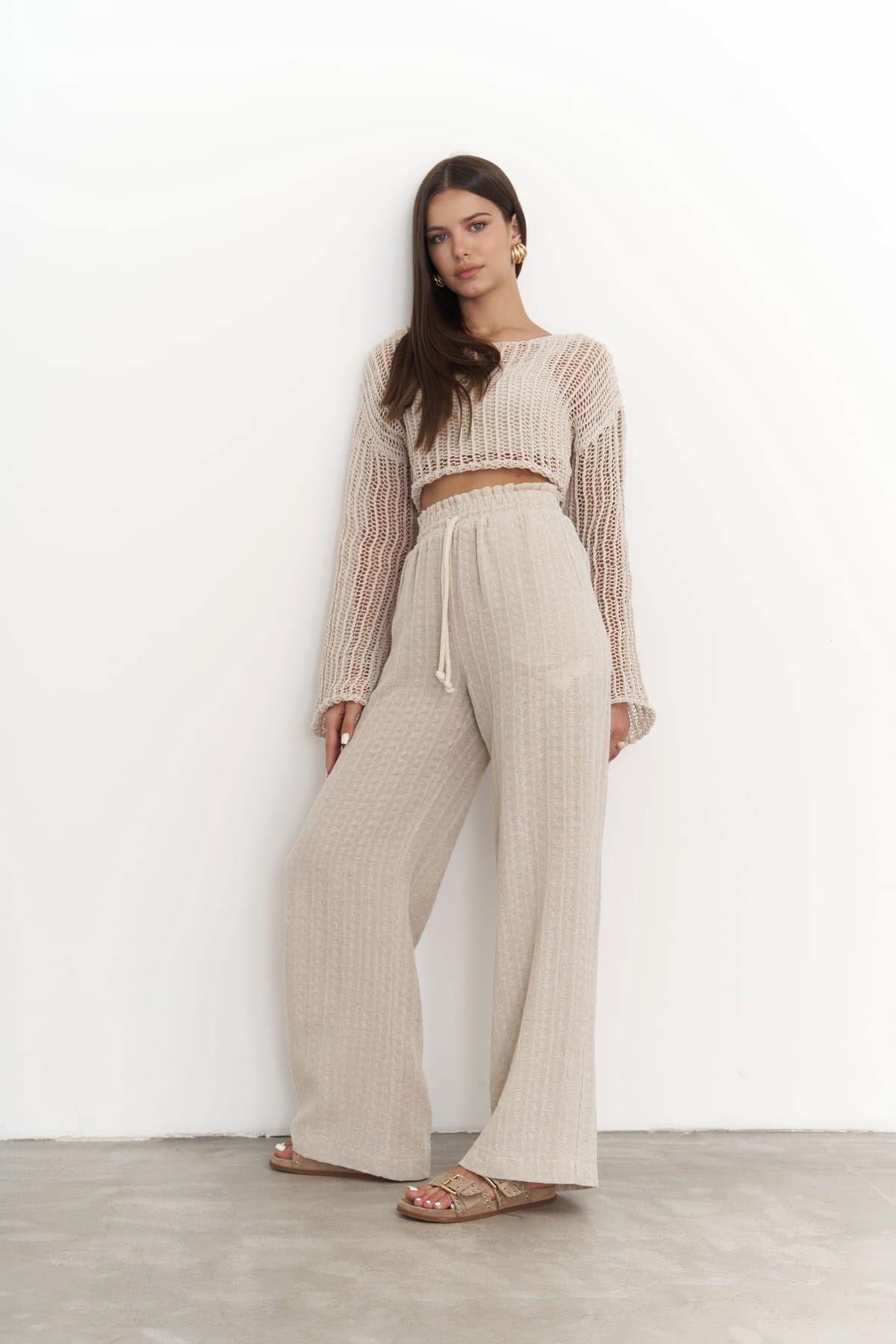 Bahamas Bej Pantolon