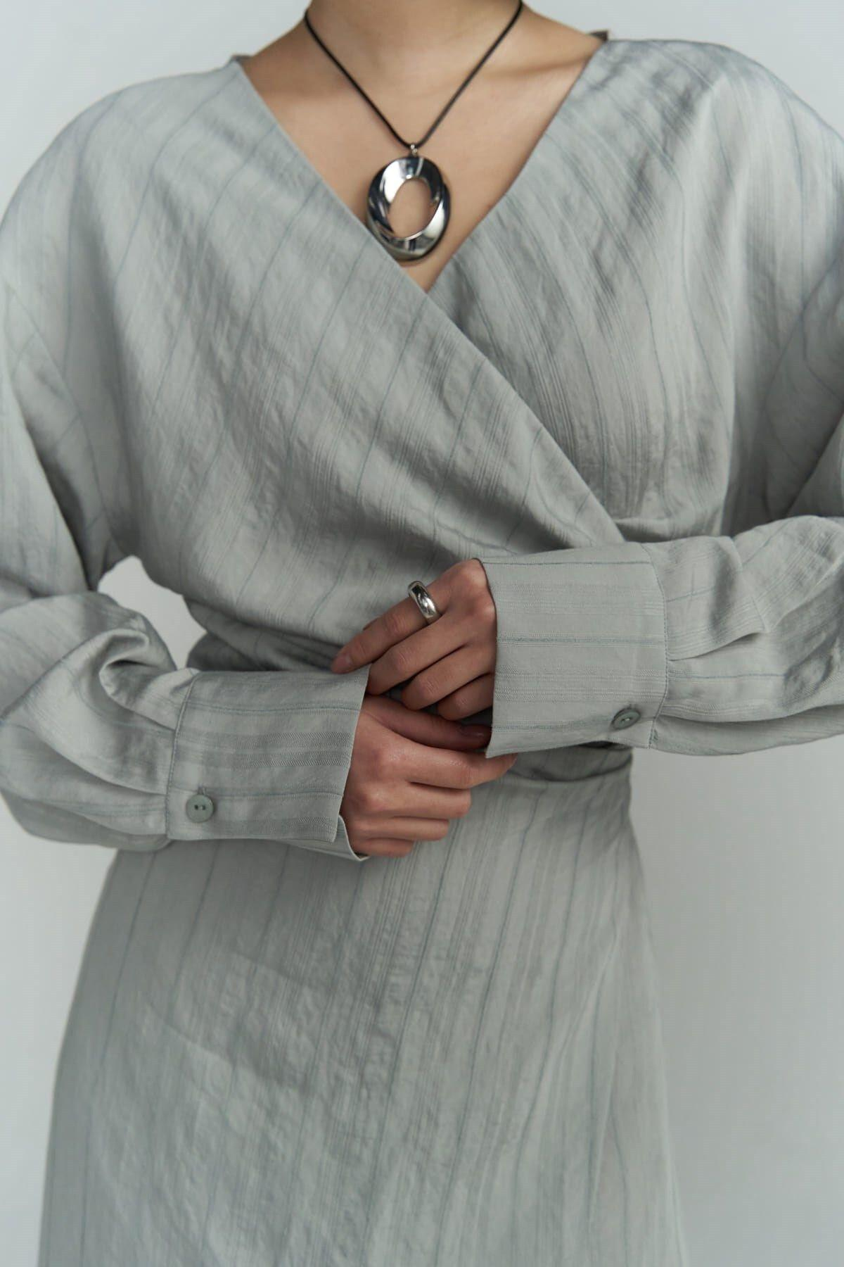 Bella Midi Boy Gri Elbise