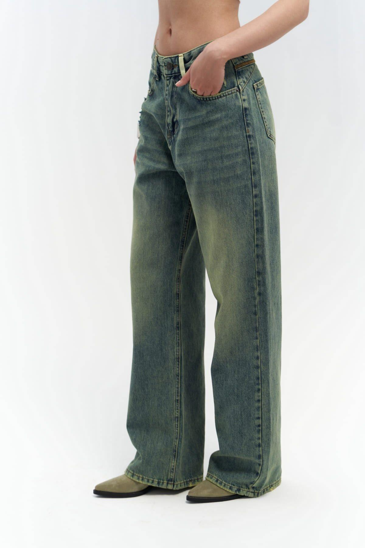 Blair Green Jeans