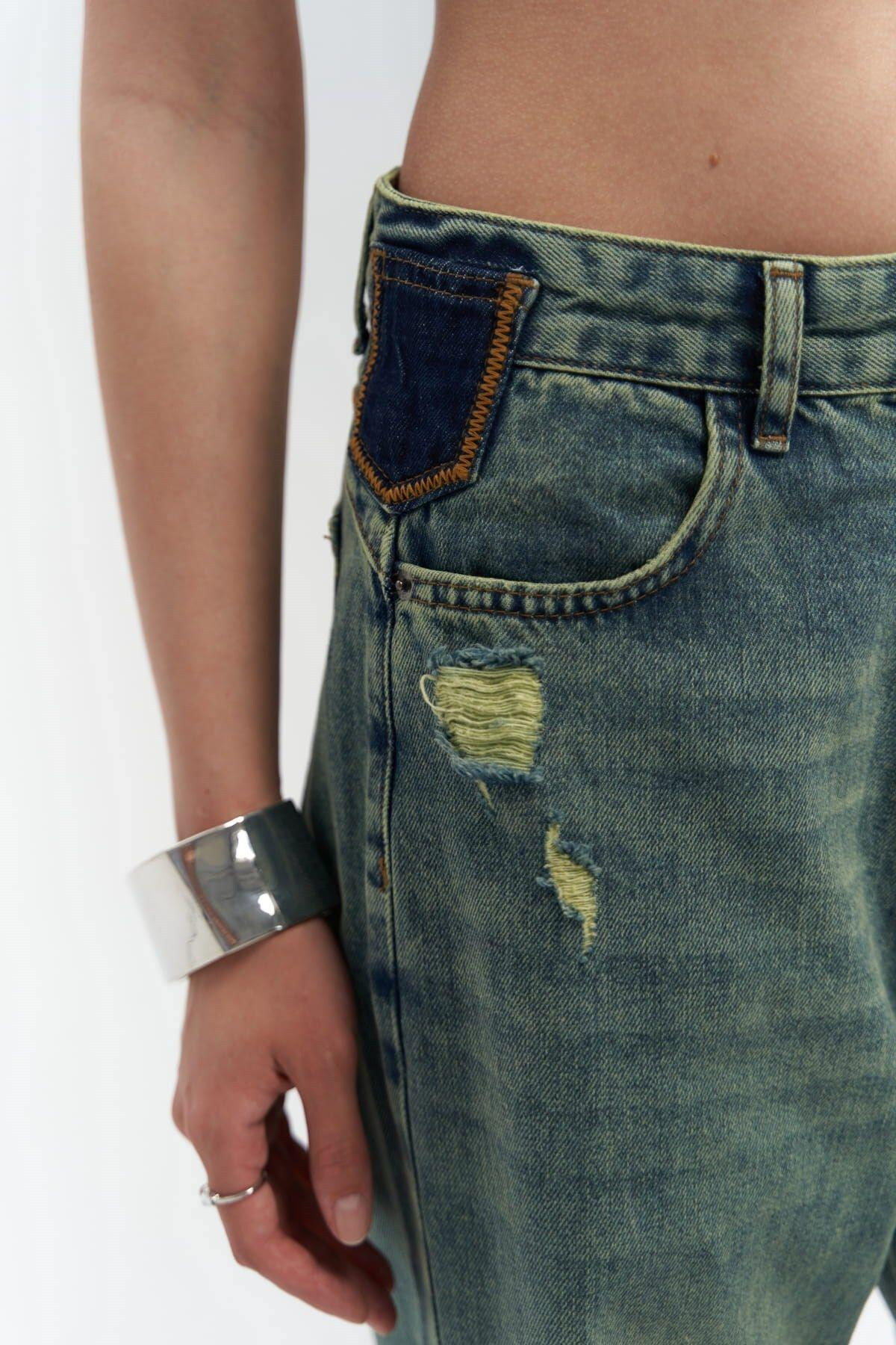 Blair Green Jeans